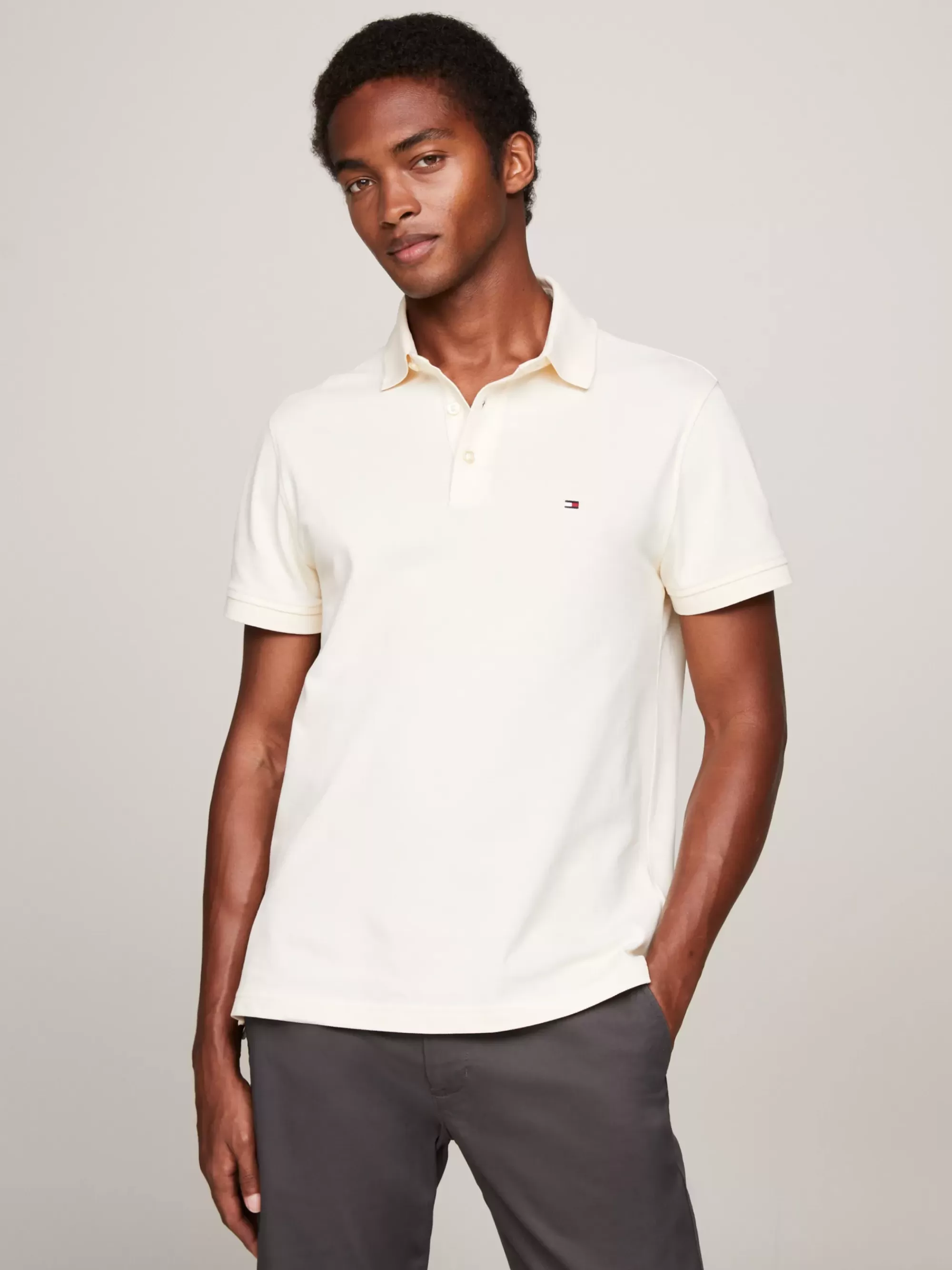 Broeken*Tommy Hilfiger 1985 Denton Chino DARK ASH