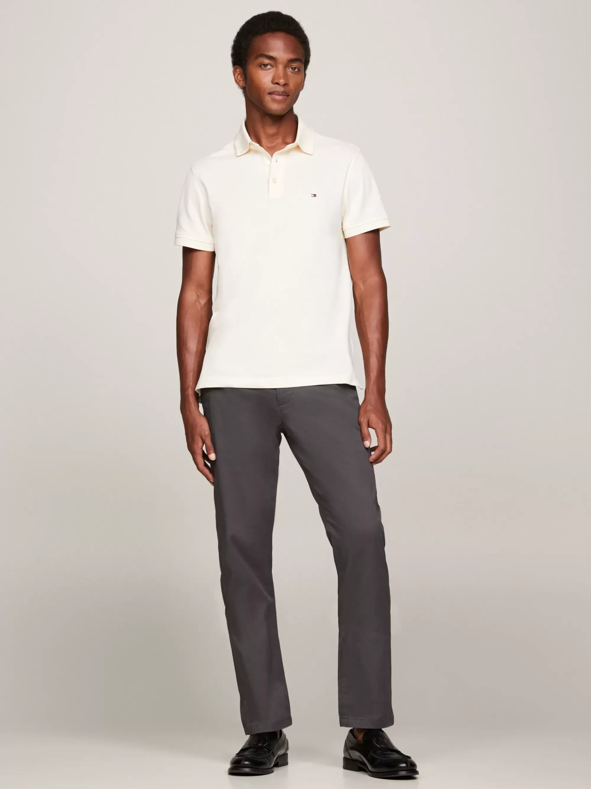 Broeken*Tommy Hilfiger 1985 Denton Chino DARK ASH