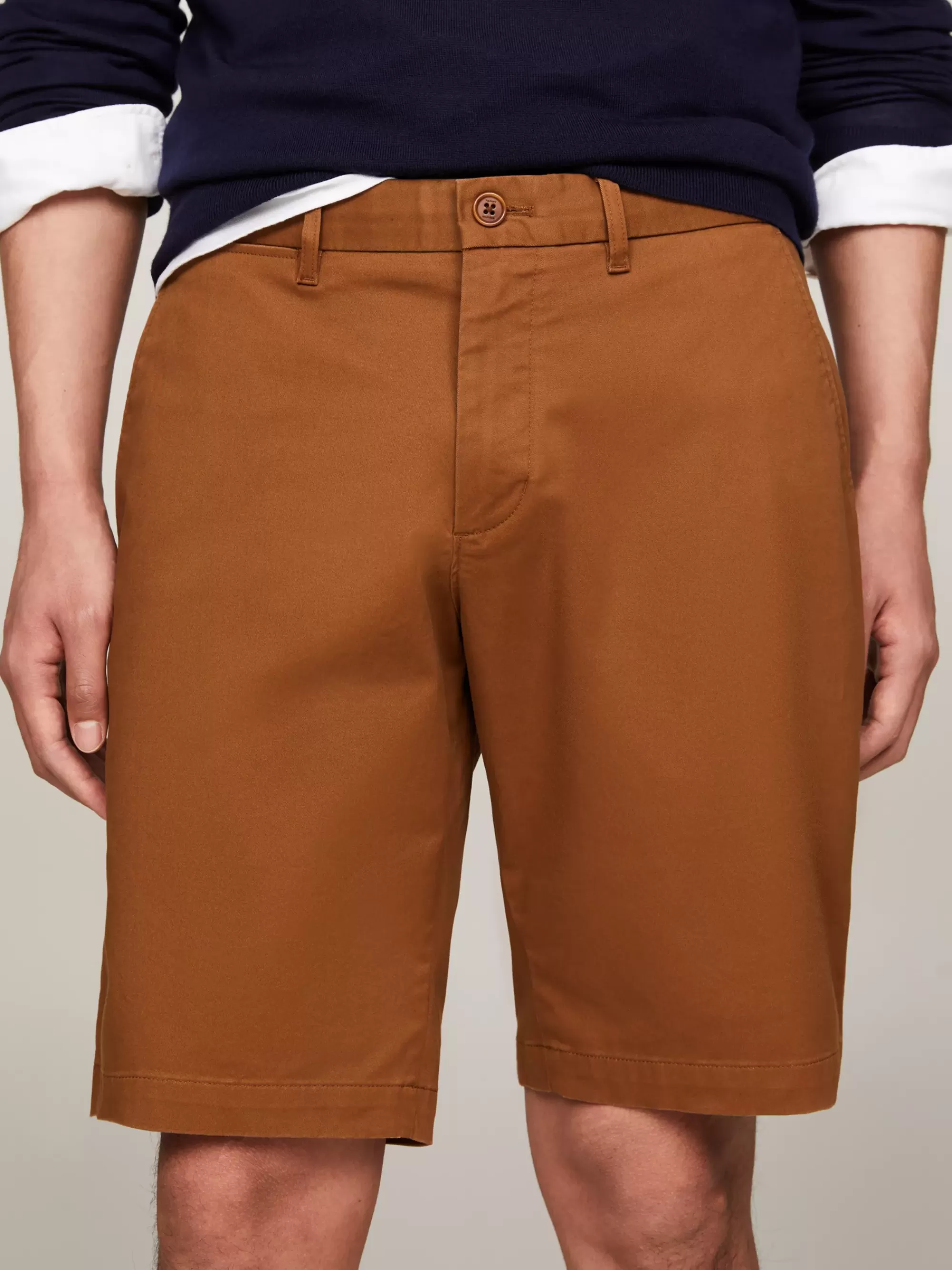 Korte Broeken*Tommy Hilfiger 1985 Harlem Regular Chino-short HIGHLAND KHAKI