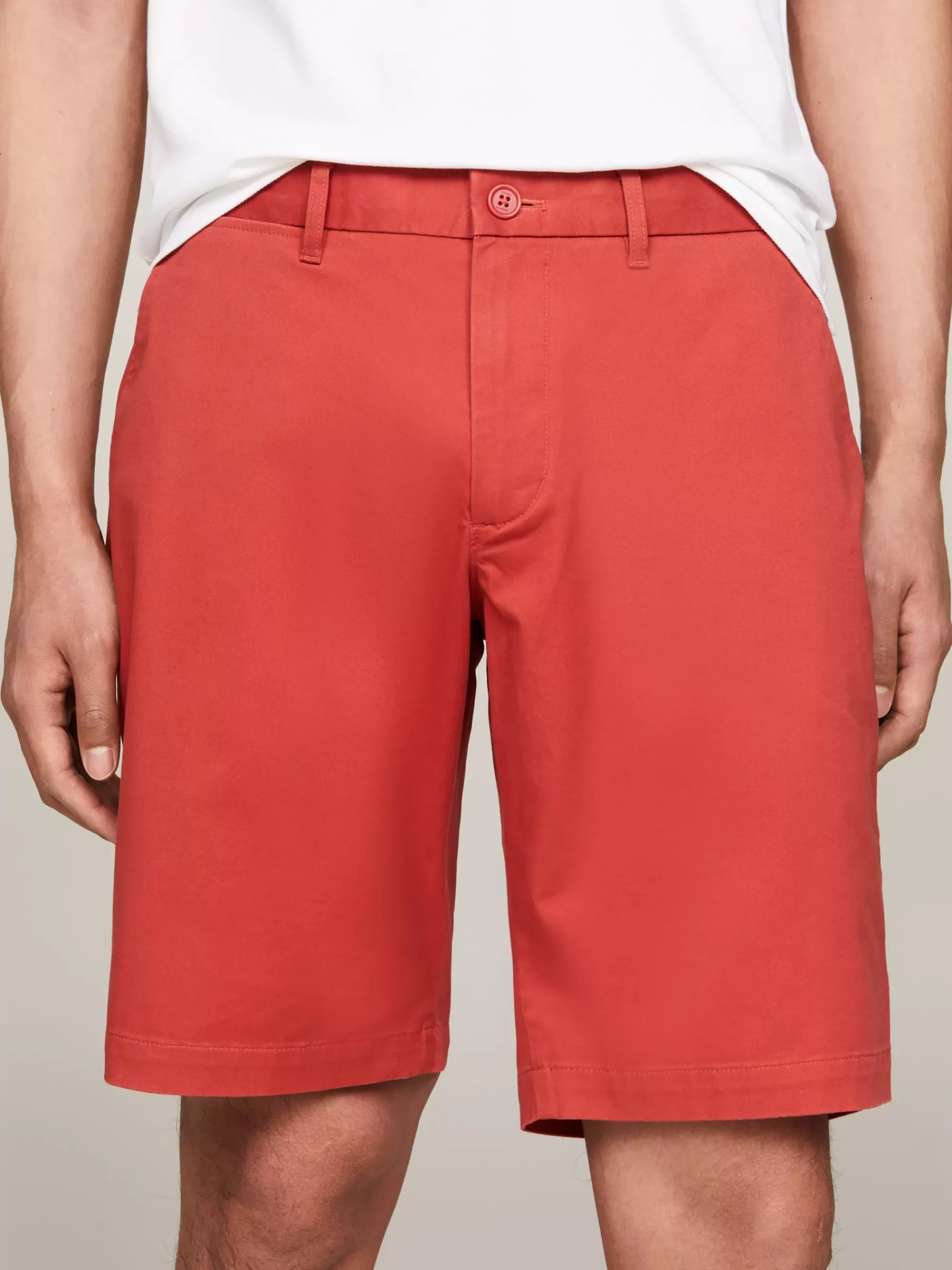 Korte Broeken*Tommy Hilfiger 1985 Harlem Regular Chino-short TERRA RED