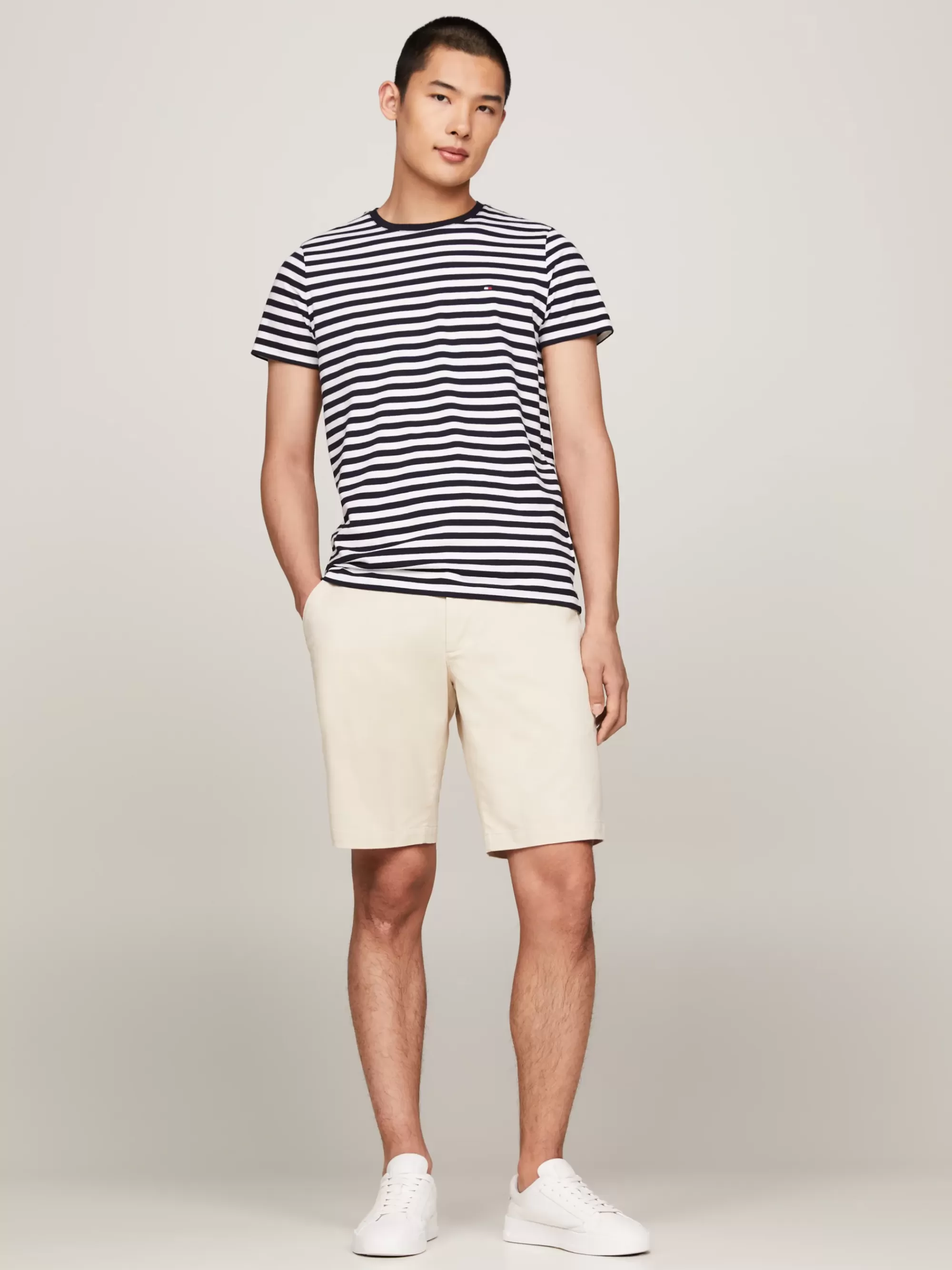 Korte Broeken*Tommy Hilfiger 1985 Harlem Regular Chino-short CLASSIC BEIGE