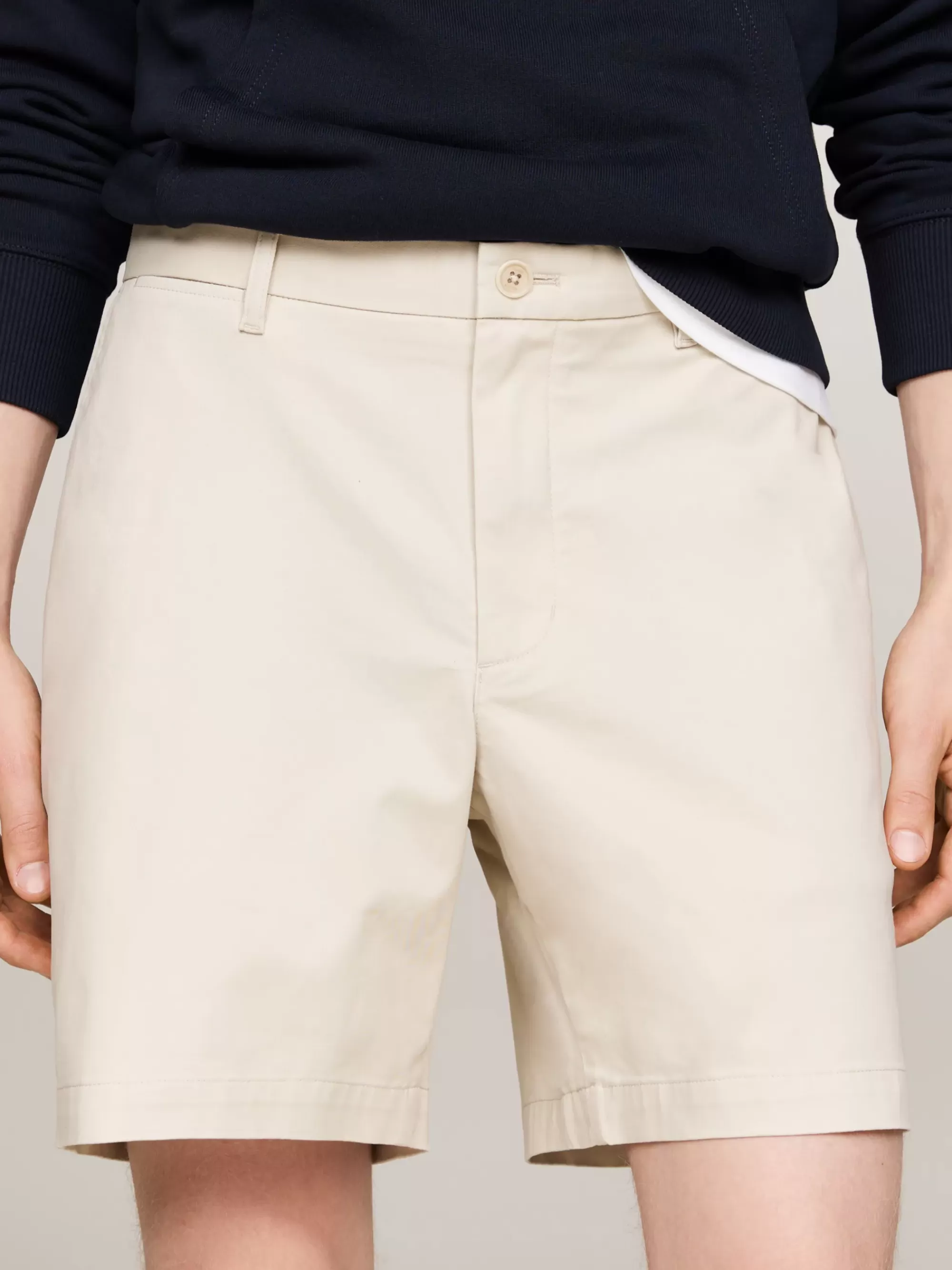 Korte Broeken*Tommy Hilfiger 1985 Mercer Chinoshort BLEACHED STONE