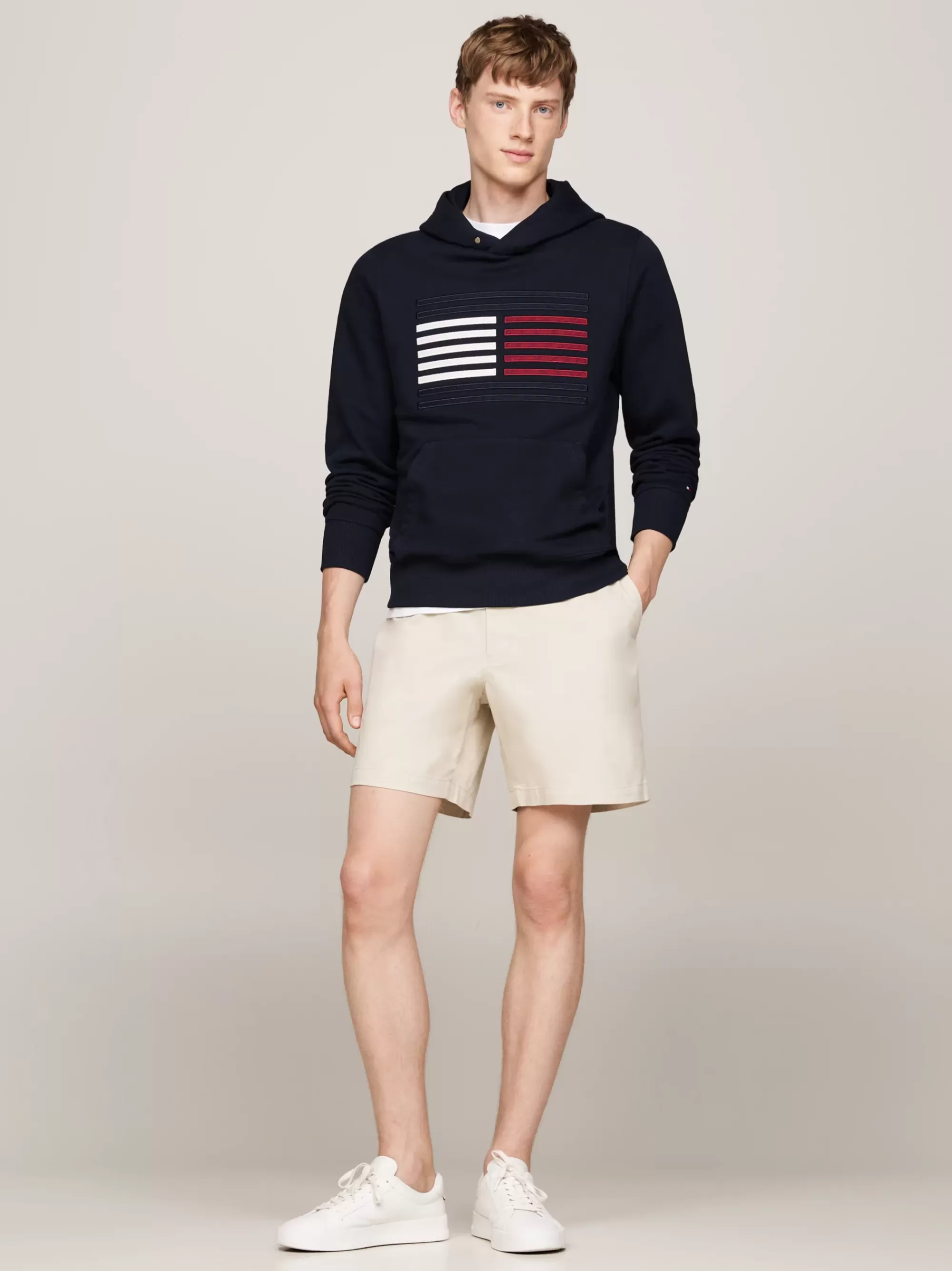 Korte Broeken*Tommy Hilfiger 1985 Mercer Chinoshort BLEACHED STONE