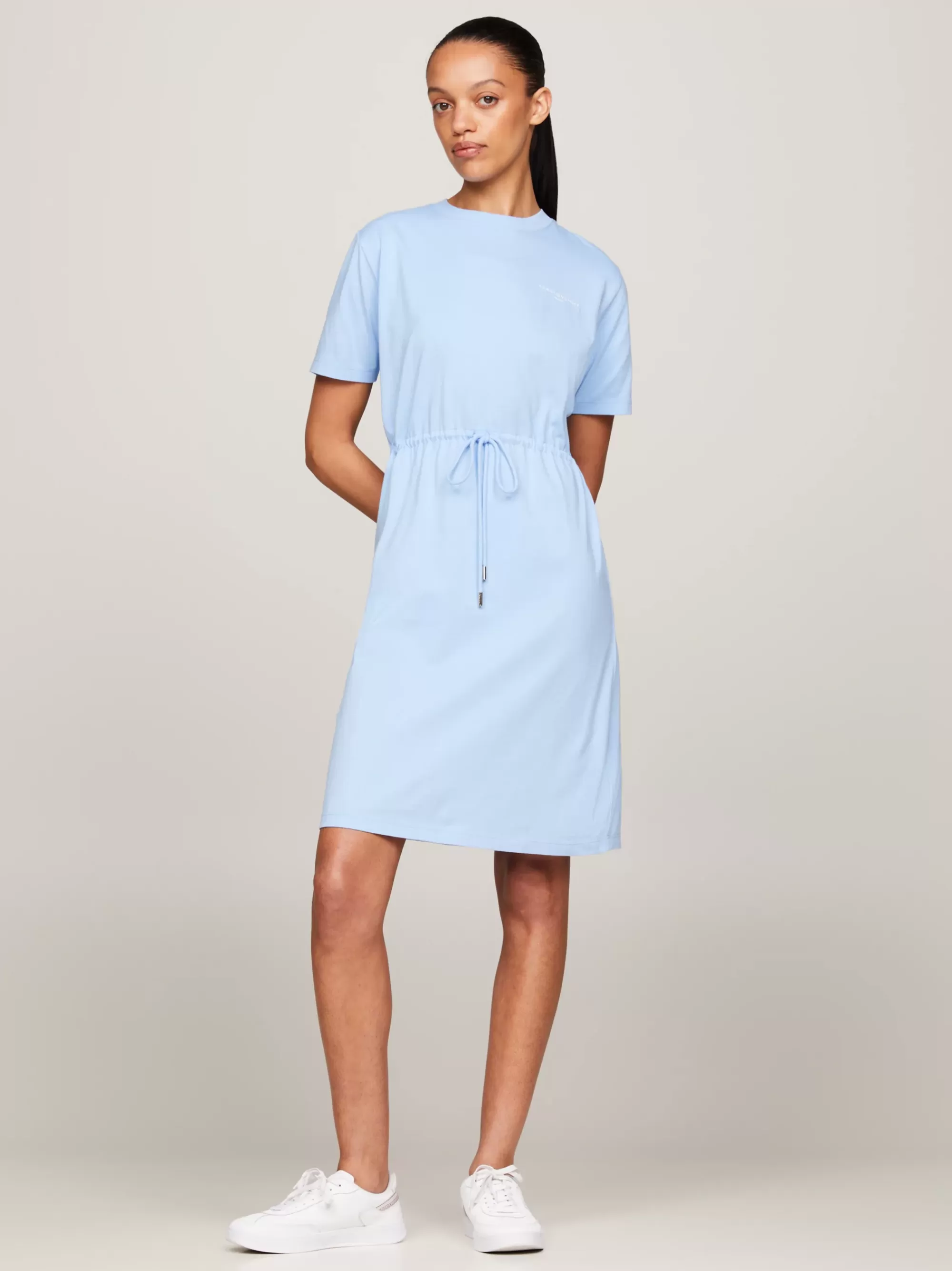 Jurken*Tommy Hilfiger 1985 Mini-T-shirtjurk VESSEL BLUE