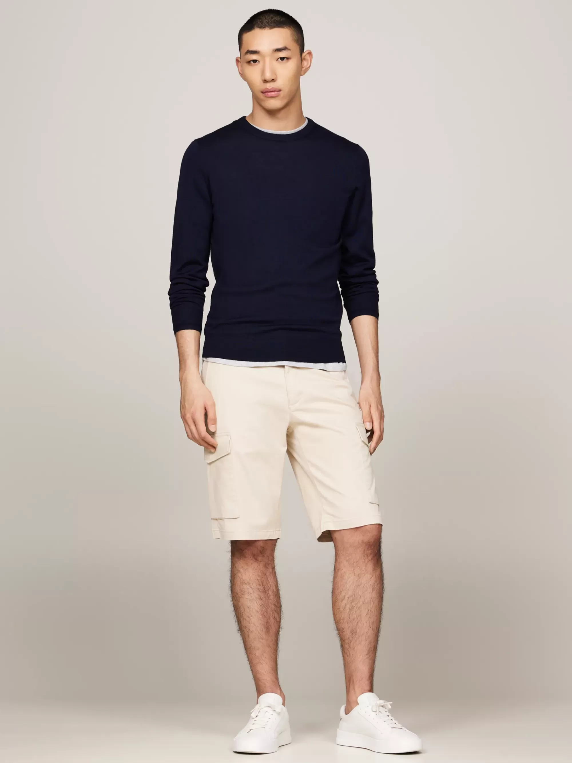 Korte Broeken*Tommy Hilfiger 1985 Relaxed Cargoshort CLASSIC BEIGE