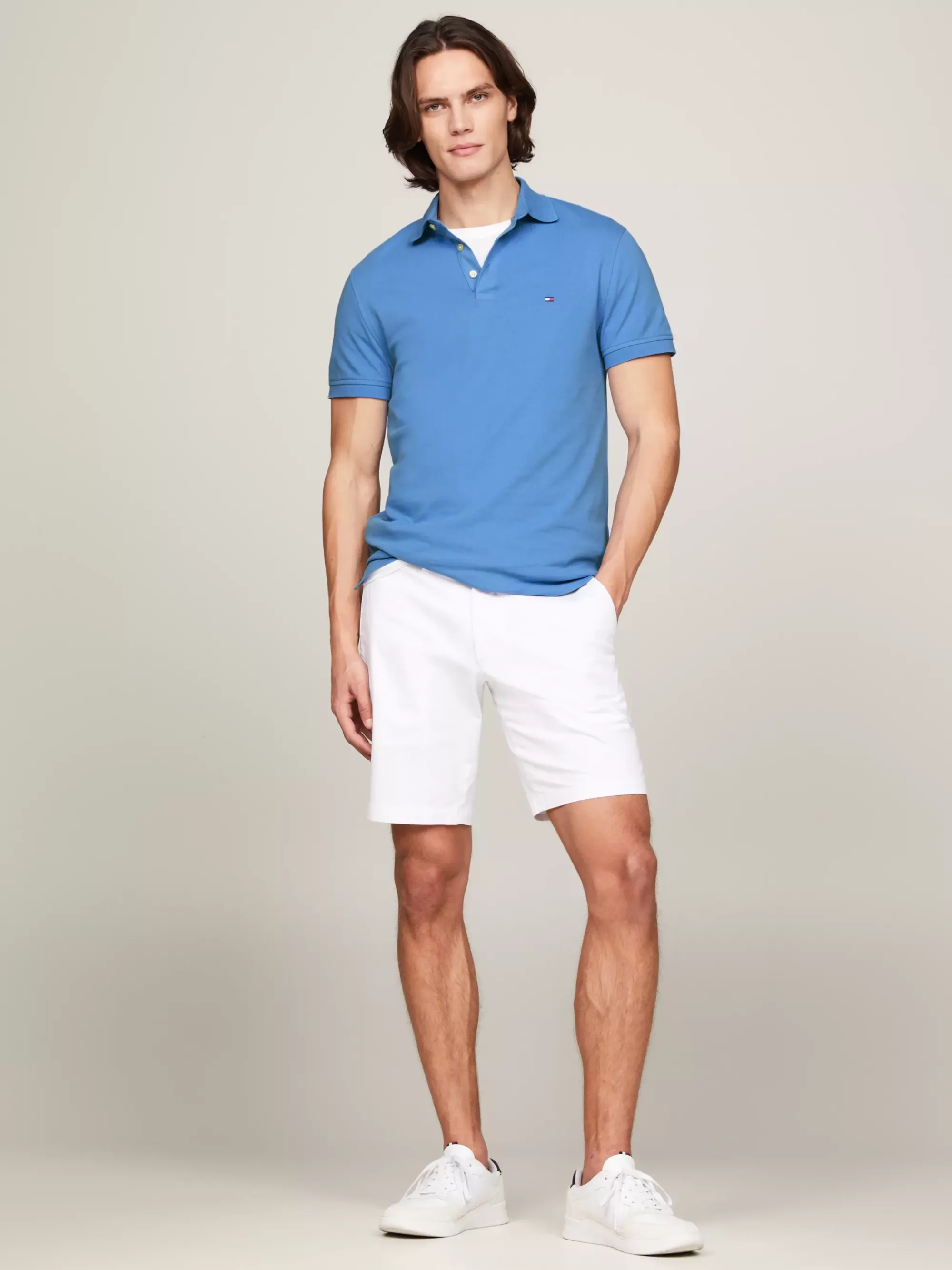 Polo's*Tommy Hilfiger 1985 Slim Fit Polo BLUE SPELL