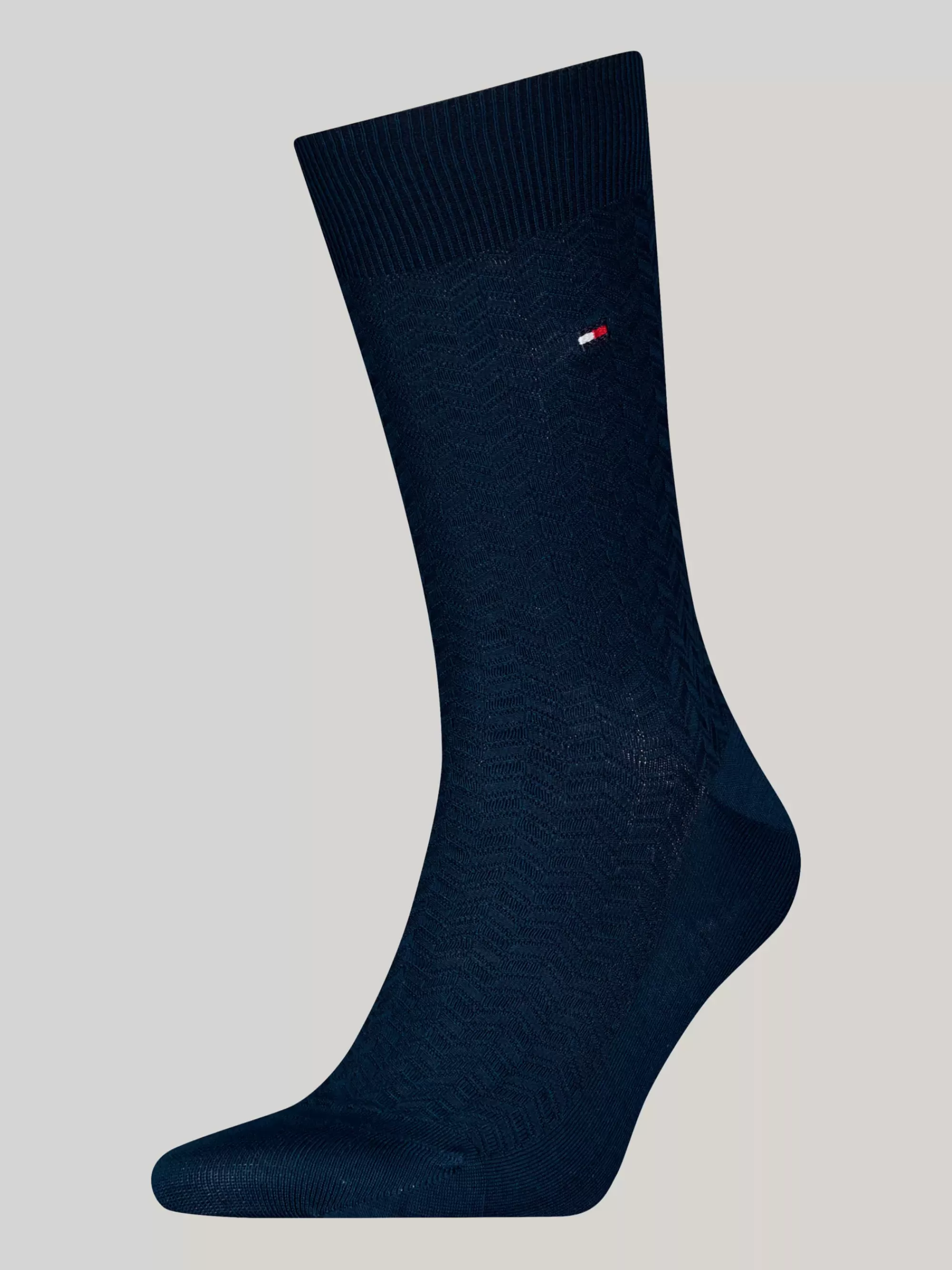 Sokken*Tommy Hilfiger 1 Paar Sokken Met Visgraatpatroon NAVY