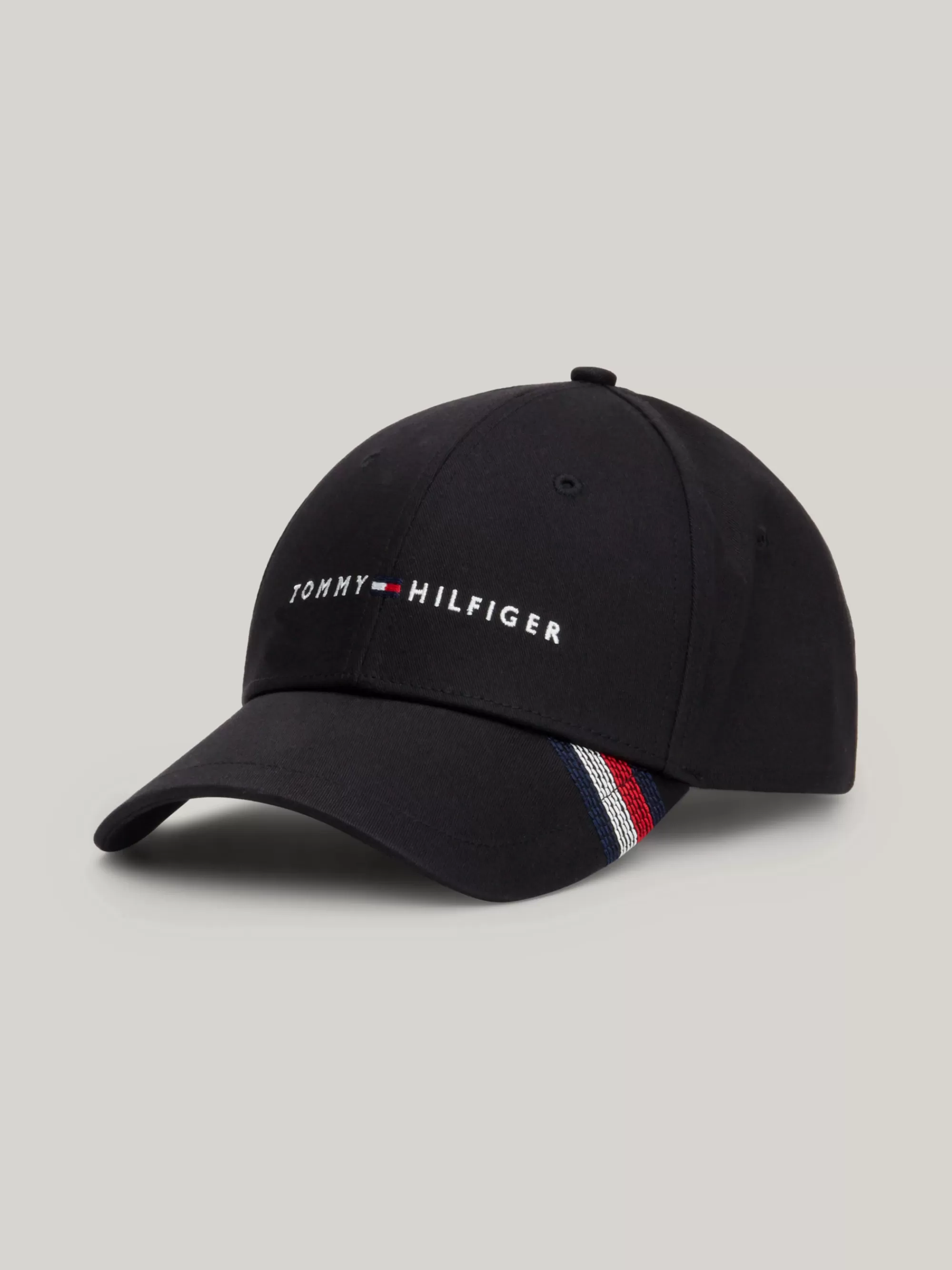 Petten | Mutsen, Handschoenen & Sjaals*Tommy Hilfiger 6-panel Baseballpet Met Logo BLACK