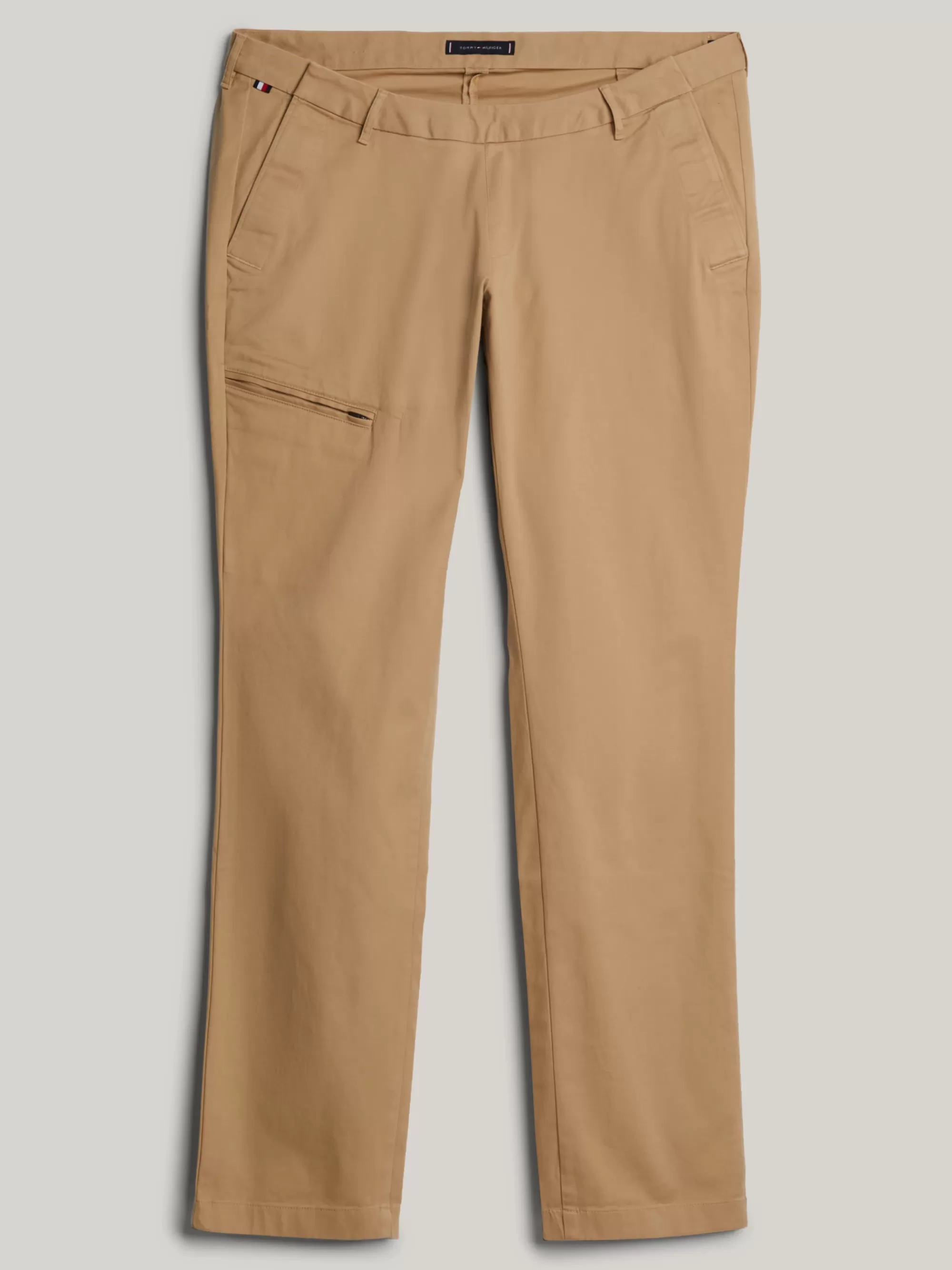 Tommy Adaptive | Broeken*Tommy Hilfiger Adaptive 1985 Denton Pima Straight Chino CLASSIC KHAKI