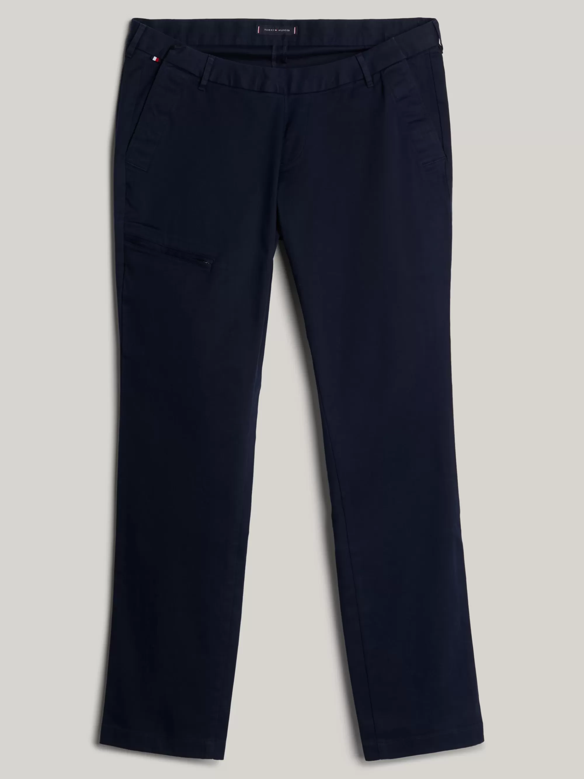 Tommy Adaptive | Broeken*Tommy Hilfiger Adaptive 1985 Denton Straight Broek Van Pima-katoen DESERT SKY
