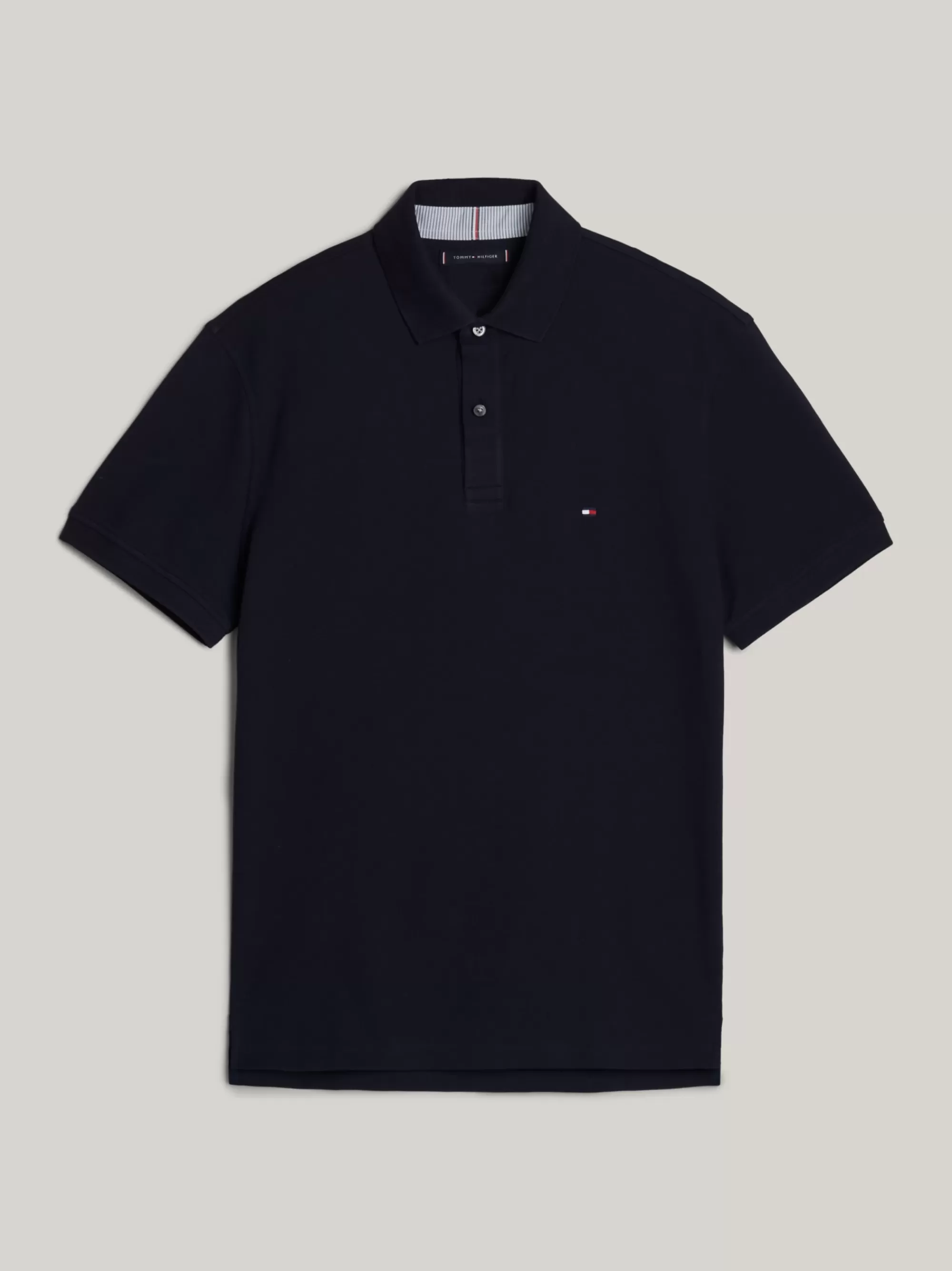 Tommy Adaptive | Polo's*Tommy Hilfiger Adaptive 1985 Regular Polo Van Gemêleerd Katoen DESERT SKY