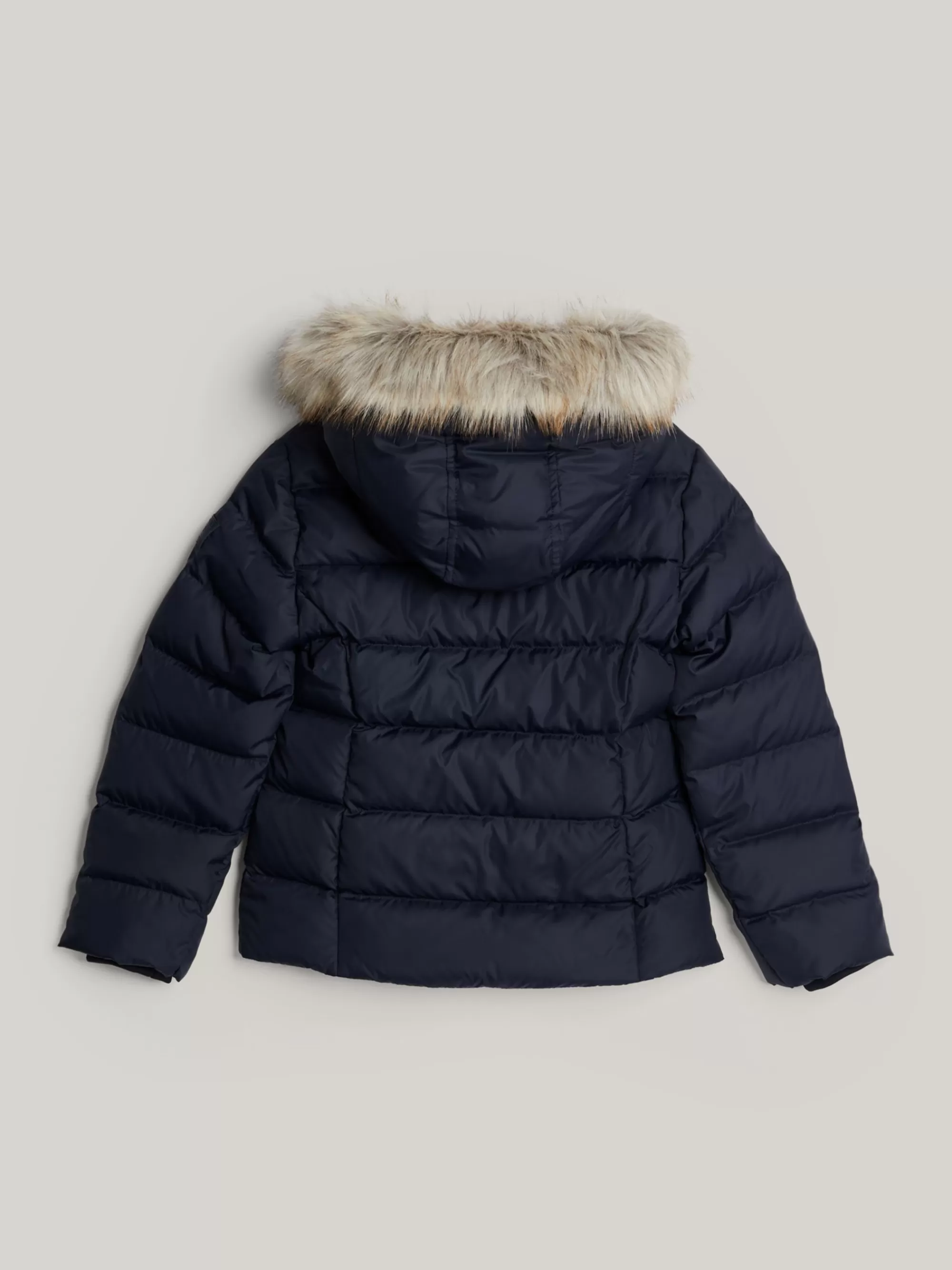 Jassen & Jacks*Tommy Hilfiger Adaptive Donsjack Met Capuchon DESERT SKY