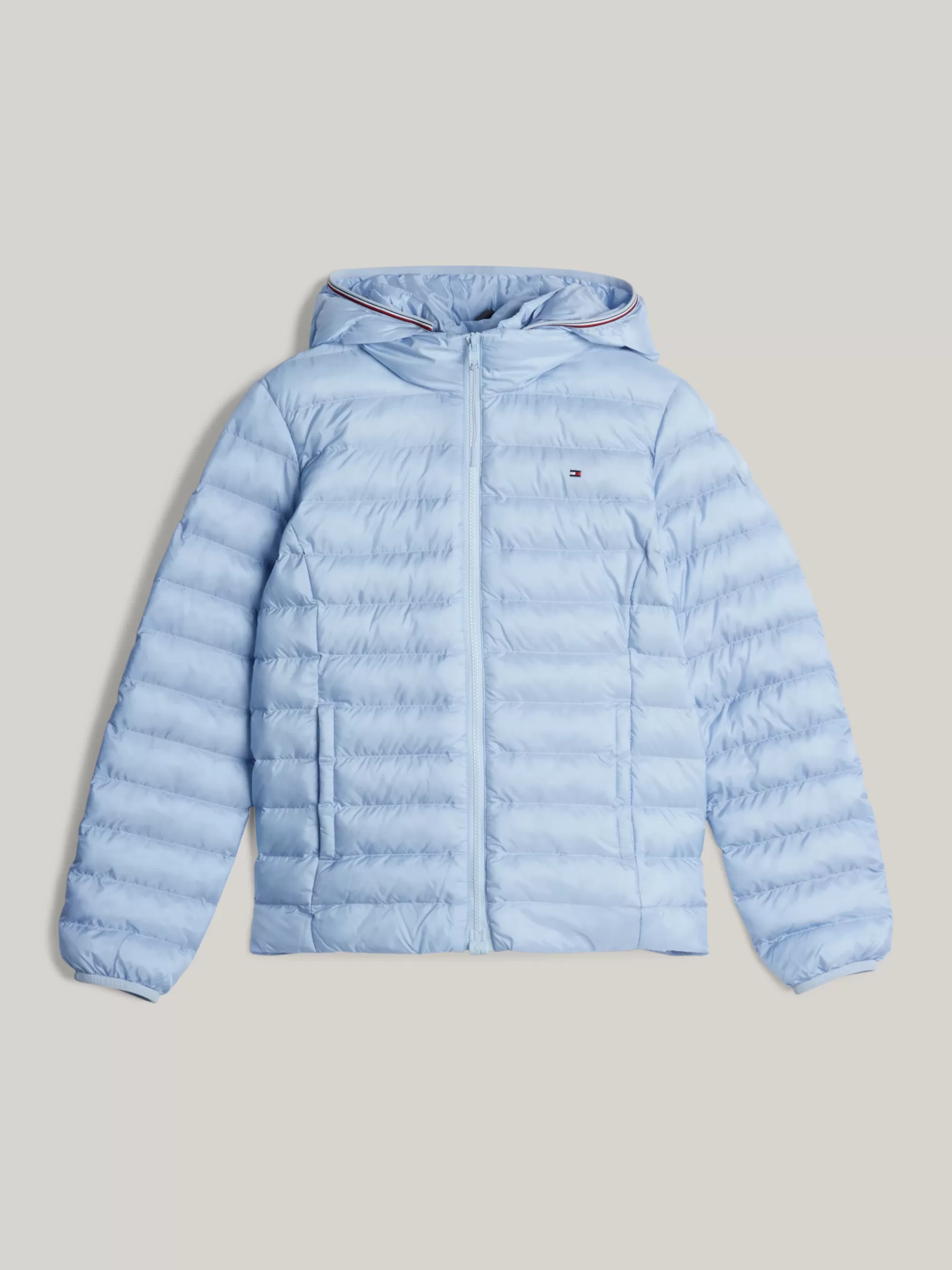 Tommy Adaptive | Jassen & Jacks*Tommy Hilfiger Adaptive Gewatteerd Jack Met Capuchon BREEZY BLUE