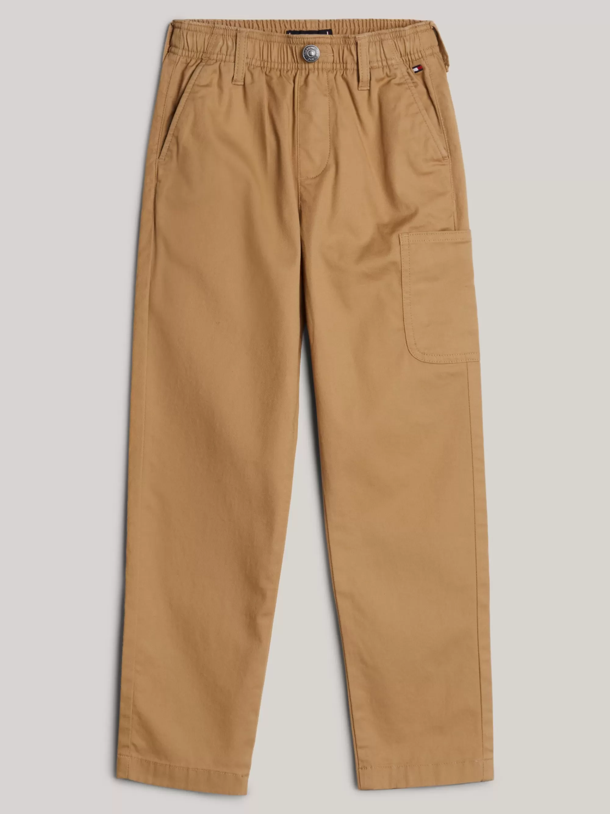 Broeken & Korte Broeken*Tommy Hilfiger Adaptive Geweven Skaterbroek CLASSIC KHAKI