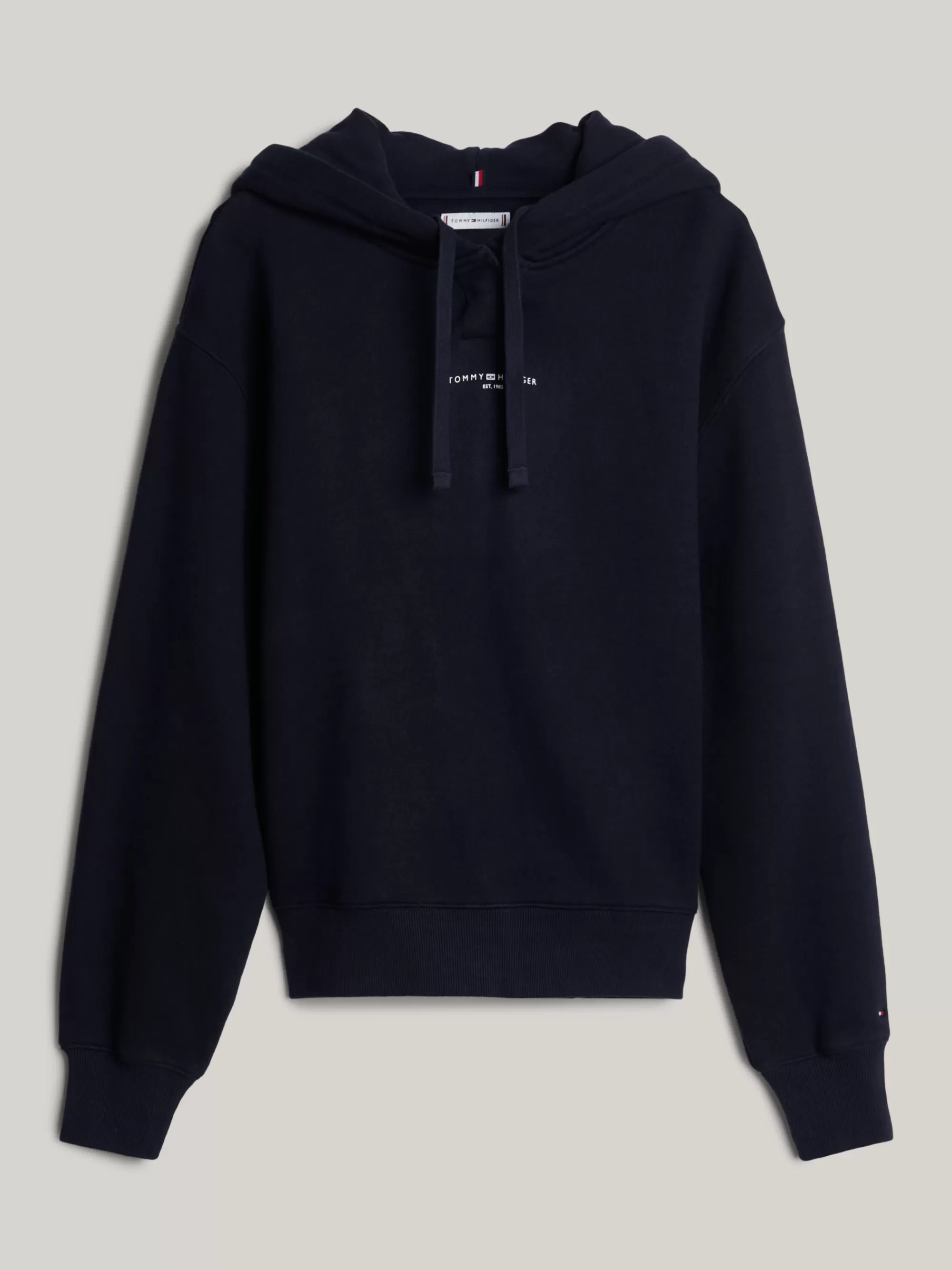 Tommy Adaptive | Sweatshirts & Hoodies*Tommy Hilfiger Adaptive Hoodie Met Trekkoord En Logo CLASSIC KHAKI