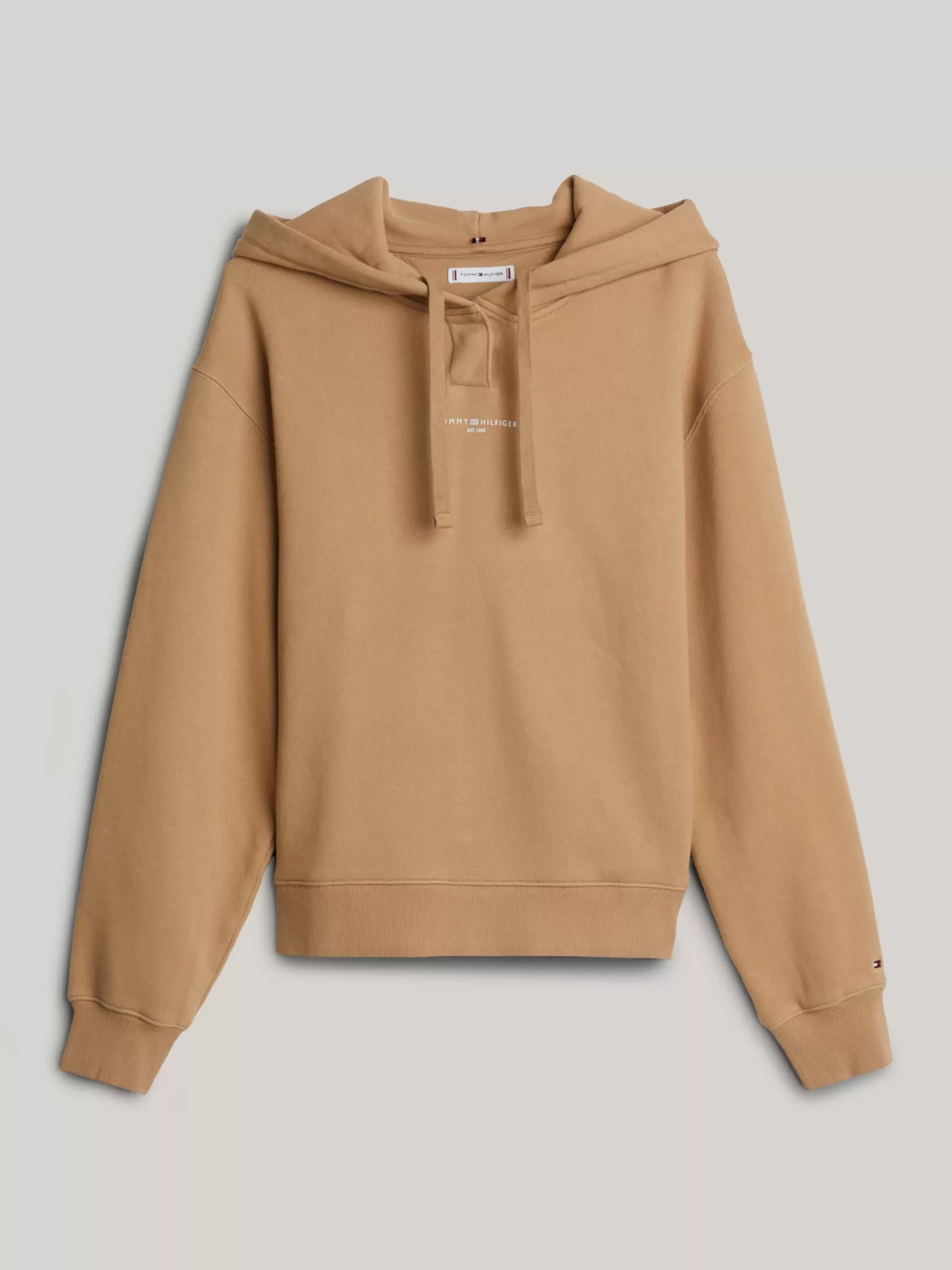 Tommy Adaptive | Sweatshirts & Hoodies*Tommy Hilfiger Adaptive Hoodie Met Trekkoord En Logo DESERT SKY