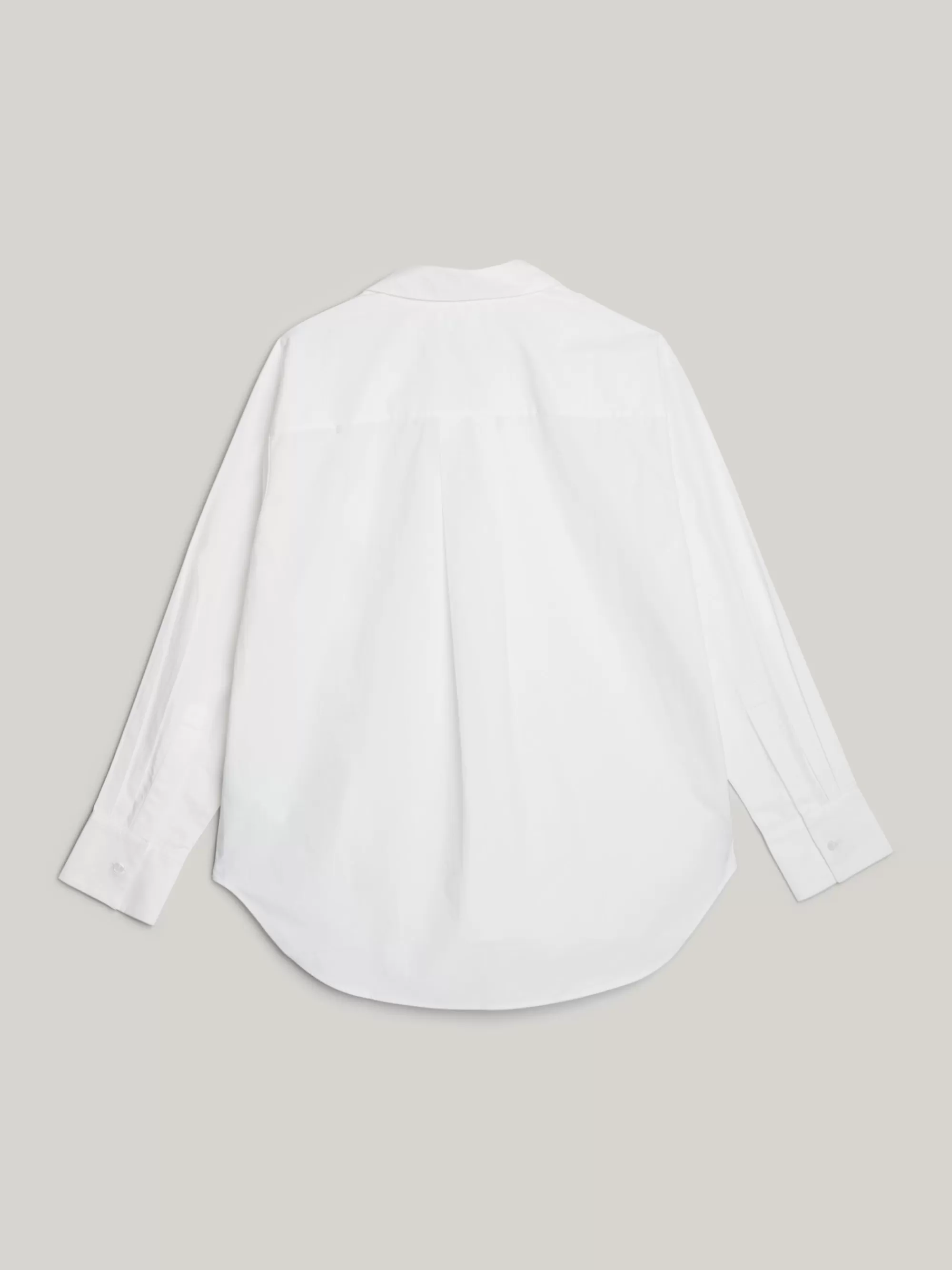 Tommy Adaptive | Blouses & Overhemden*Tommy Hilfiger Adaptive Oversized Overhemd Met Zak TH OPTIC WHITE