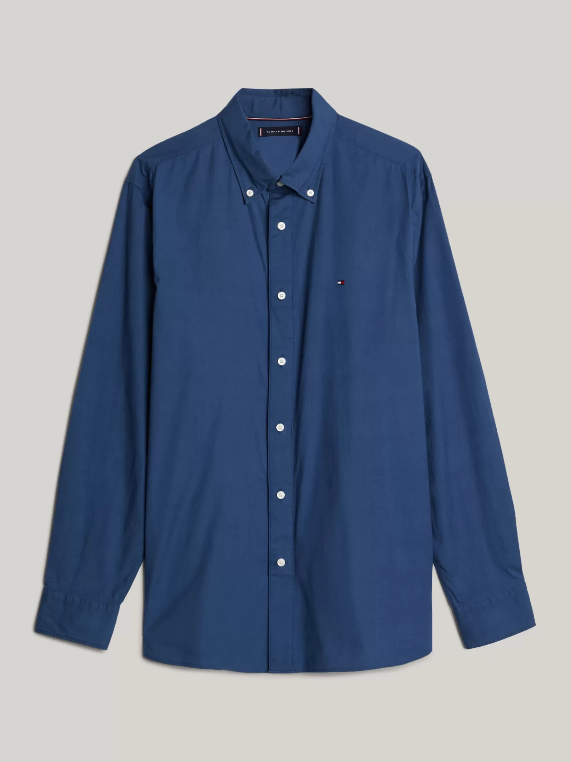 Overhemden*Tommy Hilfiger Adaptive Regular Fit Overhemd AEGEAN SEA