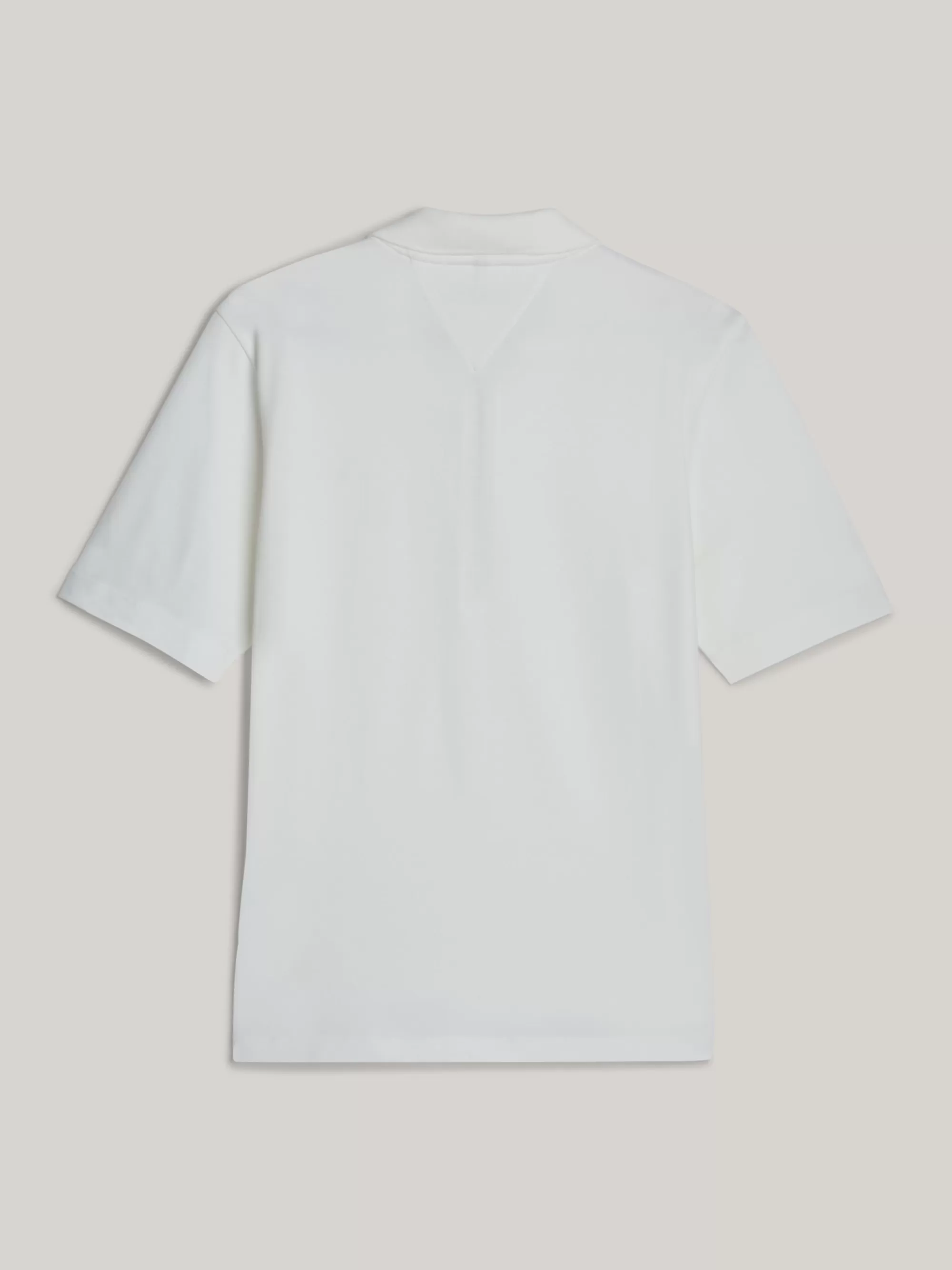 Tommy Adaptive | Polo's*Tommy Hilfiger Adaptive Regular Fit Polo Met Borduursel ECRU