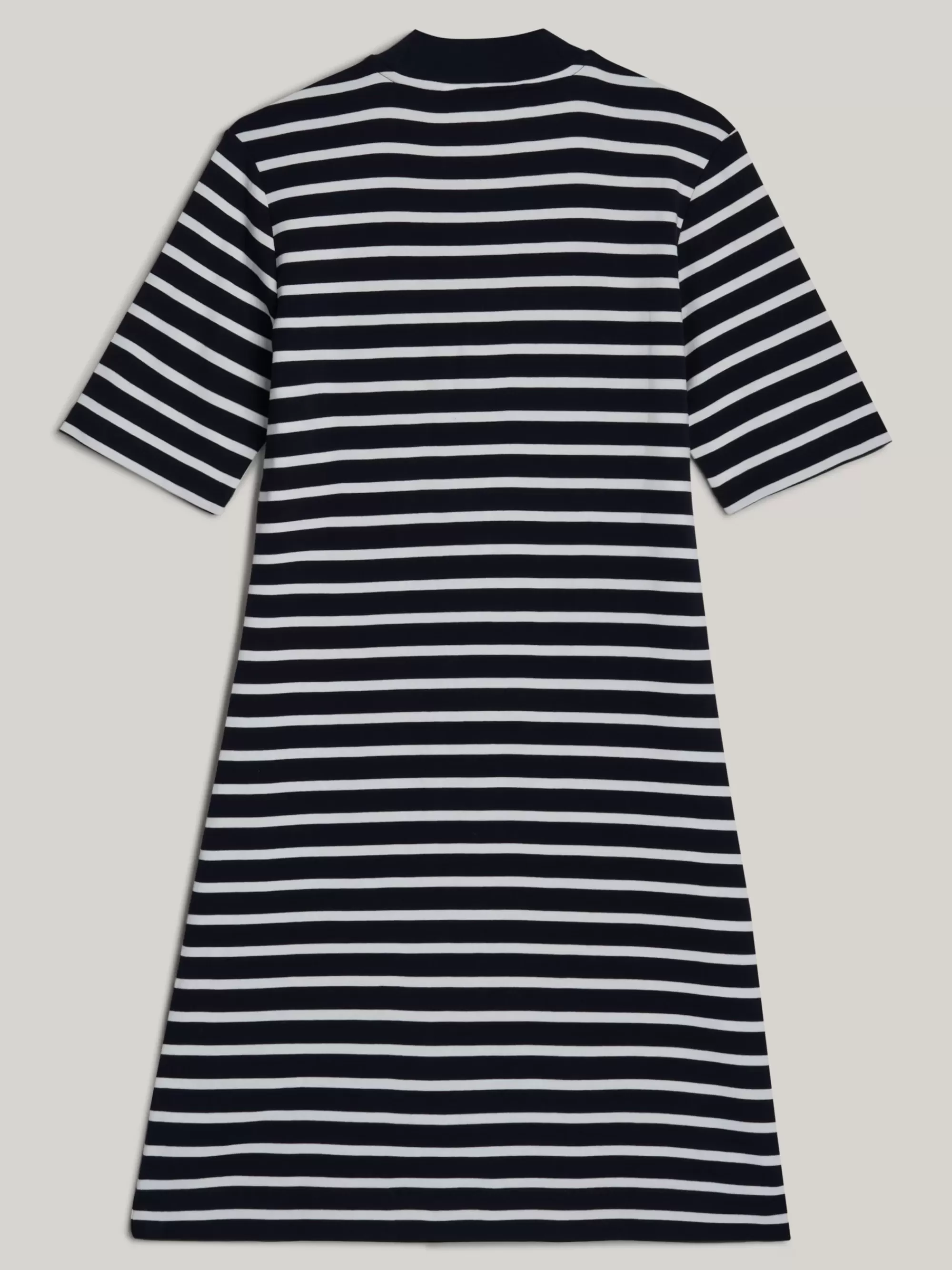 Tommy Adaptive | Jurken*Tommy Hilfiger Adaptive Slim Fit Shiftjurk BRETON DESERT SKY/ECRU
