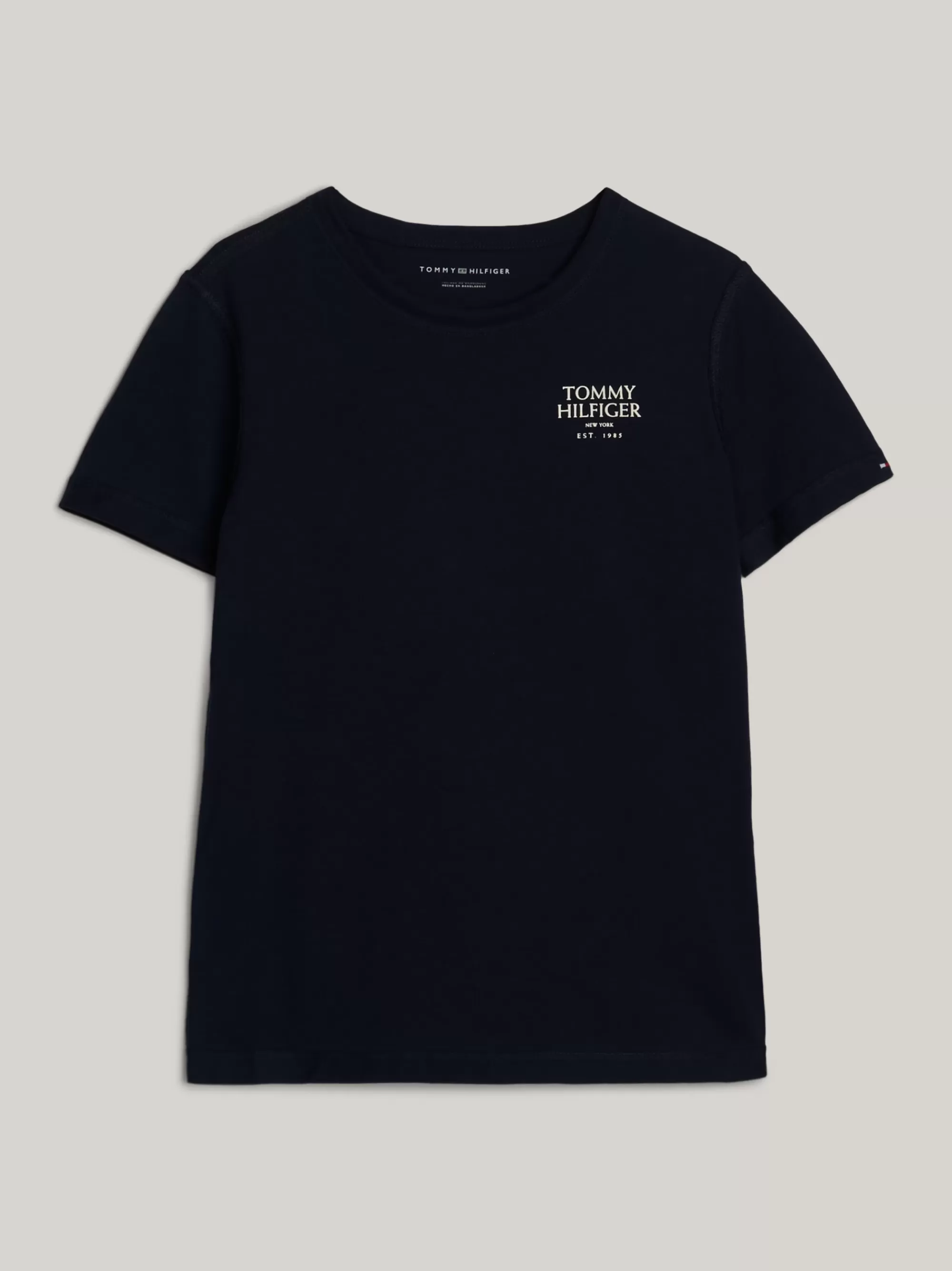 T-Shirts & Polo's*Tommy Hilfiger Adaptive T-shirt Met Logo DESERT SKY