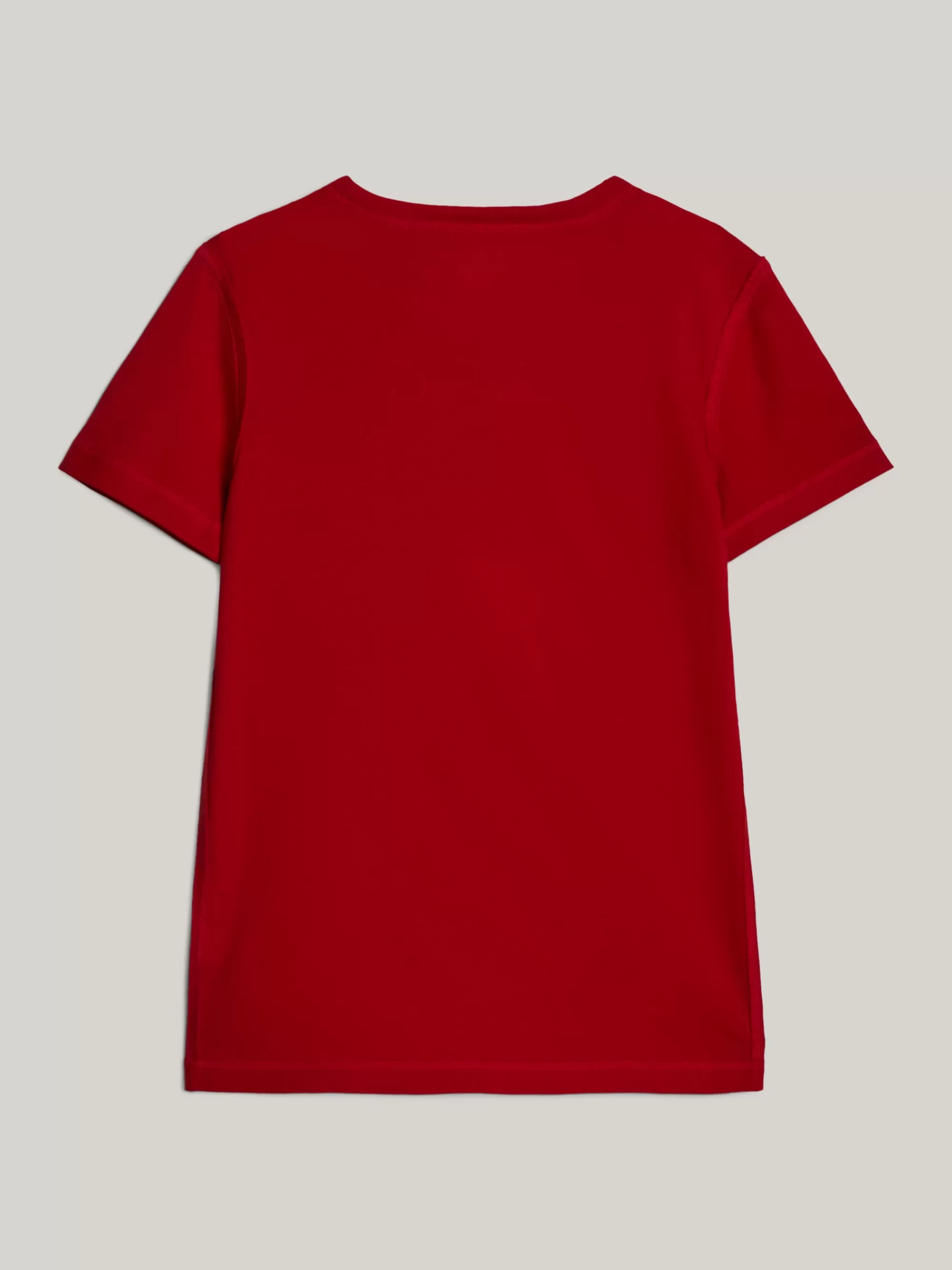 T-Shirts & Polo's*Tommy Hilfiger Adaptive T-shirt Met Logo PRIMARY RED