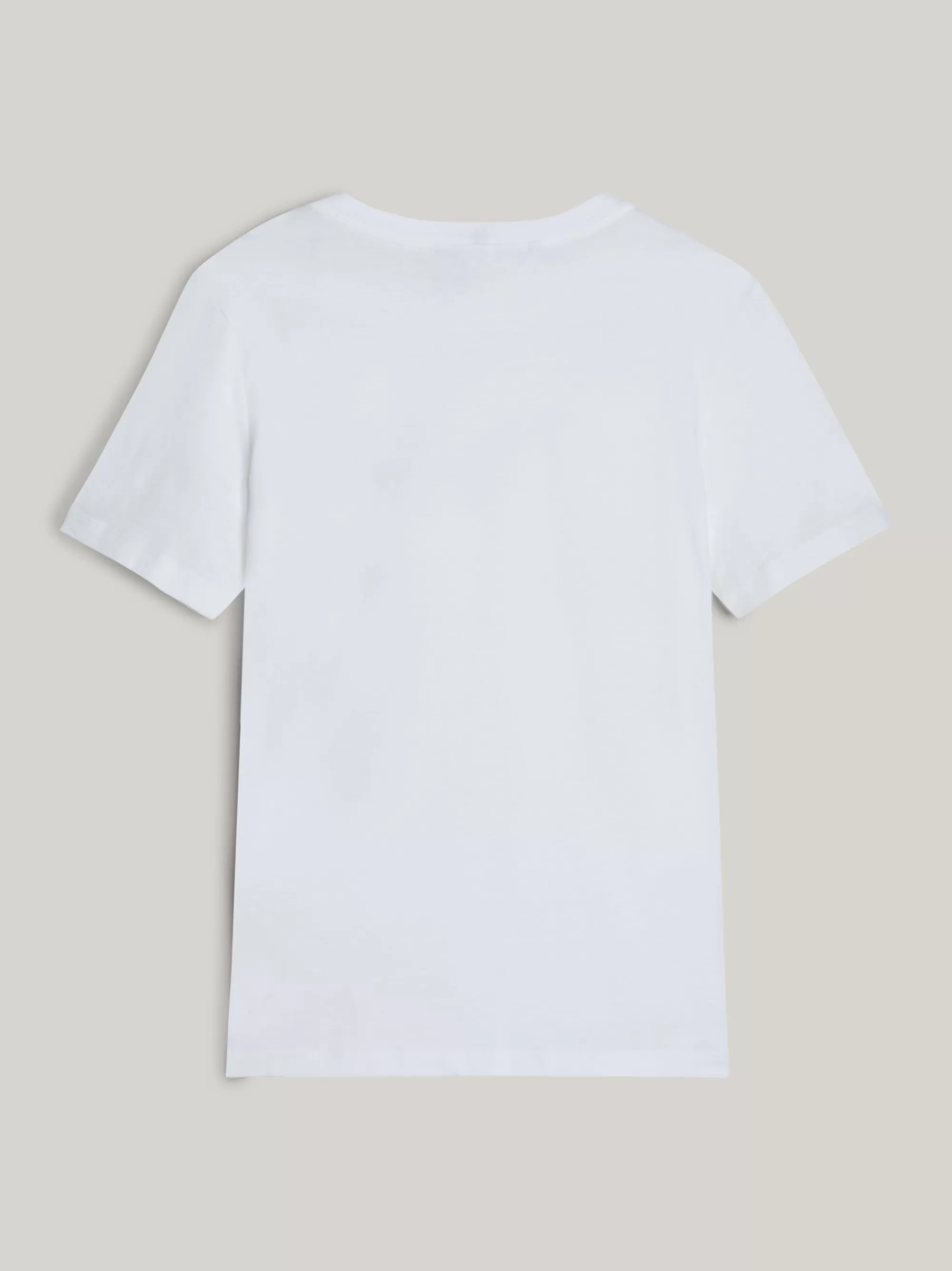 Tommy Adaptive | T-Shirts*Tommy Hilfiger Adaptive T-shirt Met Ronde Hals En Logo TH OPTIC WHITE