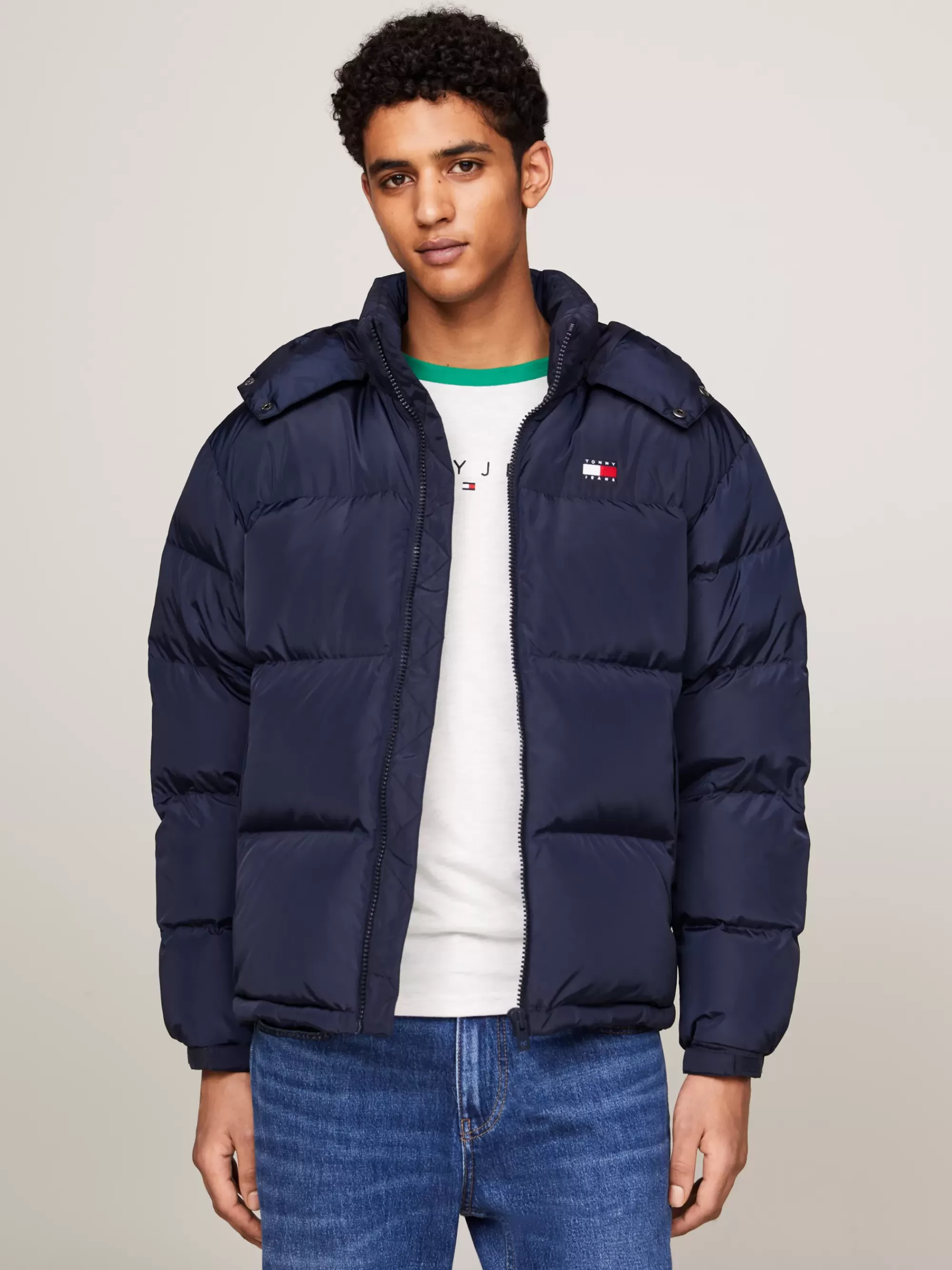 Plus Size Kleding & Inclusieve Maten | Jassen & Jacks*Tommy Hilfiger Alaska Waterafstotend Pufferjack Met Dons DARK NIGHT NAVY