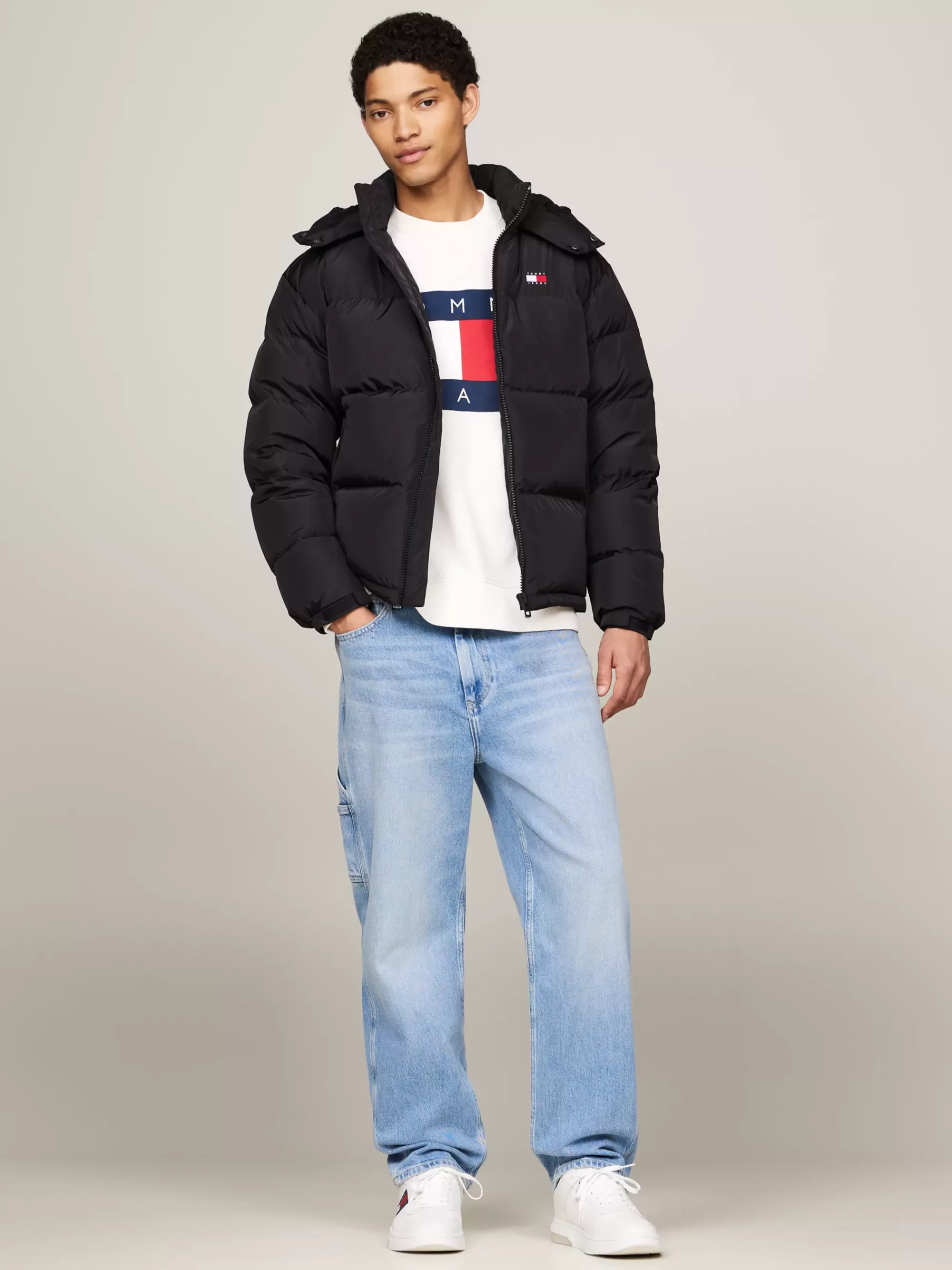 Plus Size Kleding & Inclusieve Maten | Jassen & Jacks*Tommy Hilfiger Alaska Waterafstotend Pufferjack Met Dons BLACK
