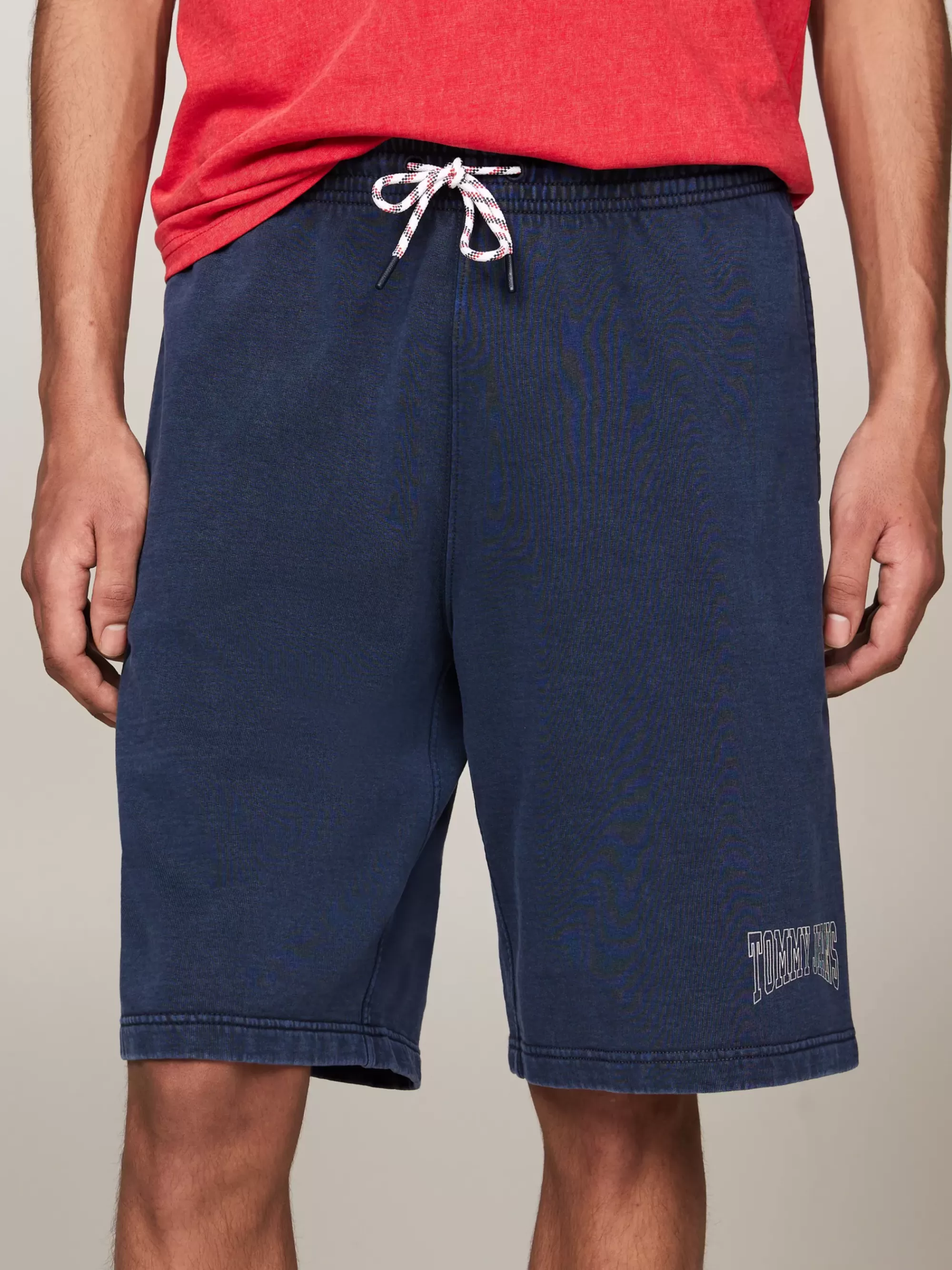 Korte Broeken*Tommy Hilfiger Archive Joggingshort In Basketbalstijl DARK NIGHT NAVY
