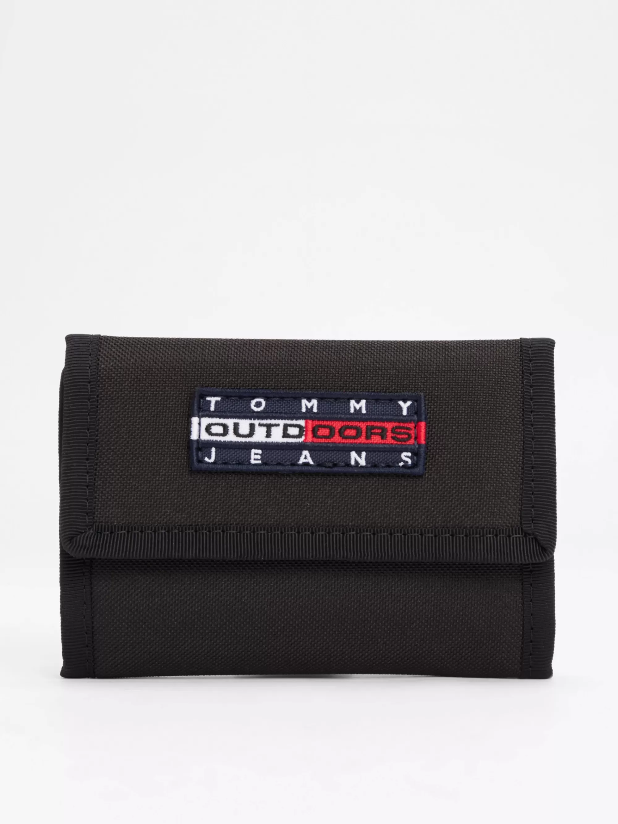 Portemonnees & Sleutelhangers*Tommy Hilfiger Archive Trifold Portemonnee Met Outdoors-logo BLACK