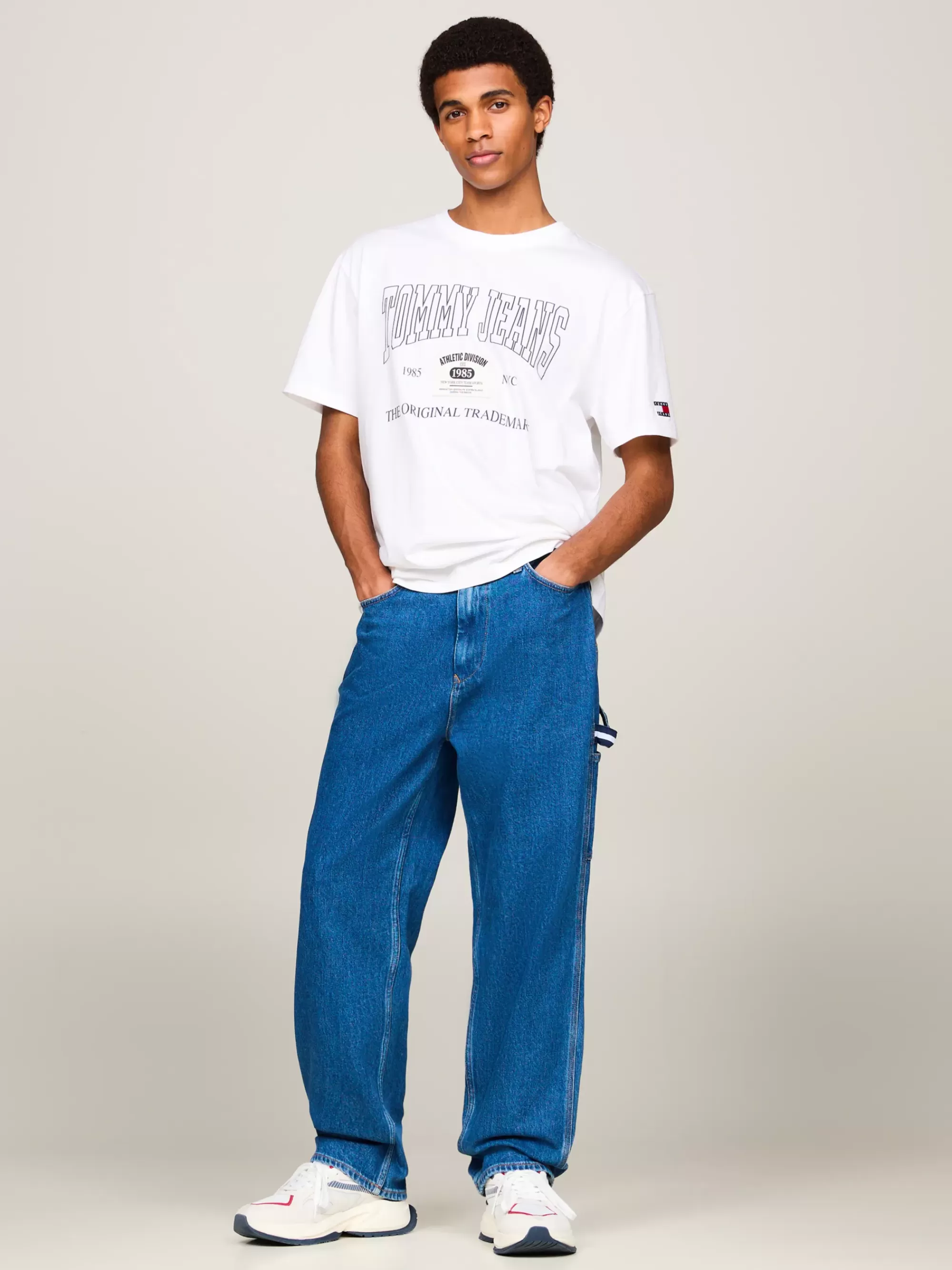 Plus Size Kleding & Inclusieve Maten | T-Shirts*Tommy Hilfiger Archive T-shirt Met Logo WHITE