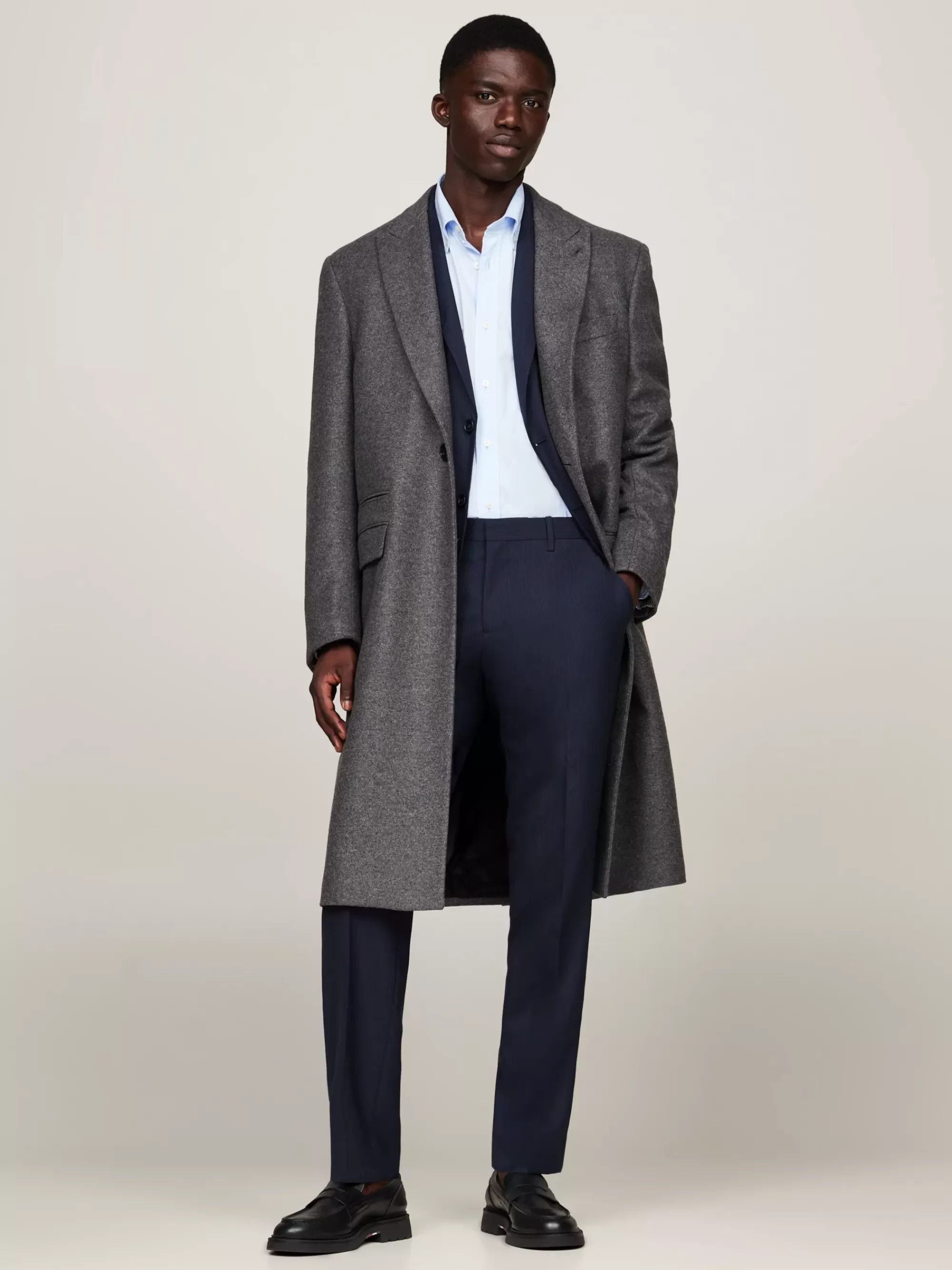 Pakken & Tailored | Jassen & Jacks*Tommy Hilfiger Army Coat Met Peak-revers GREY