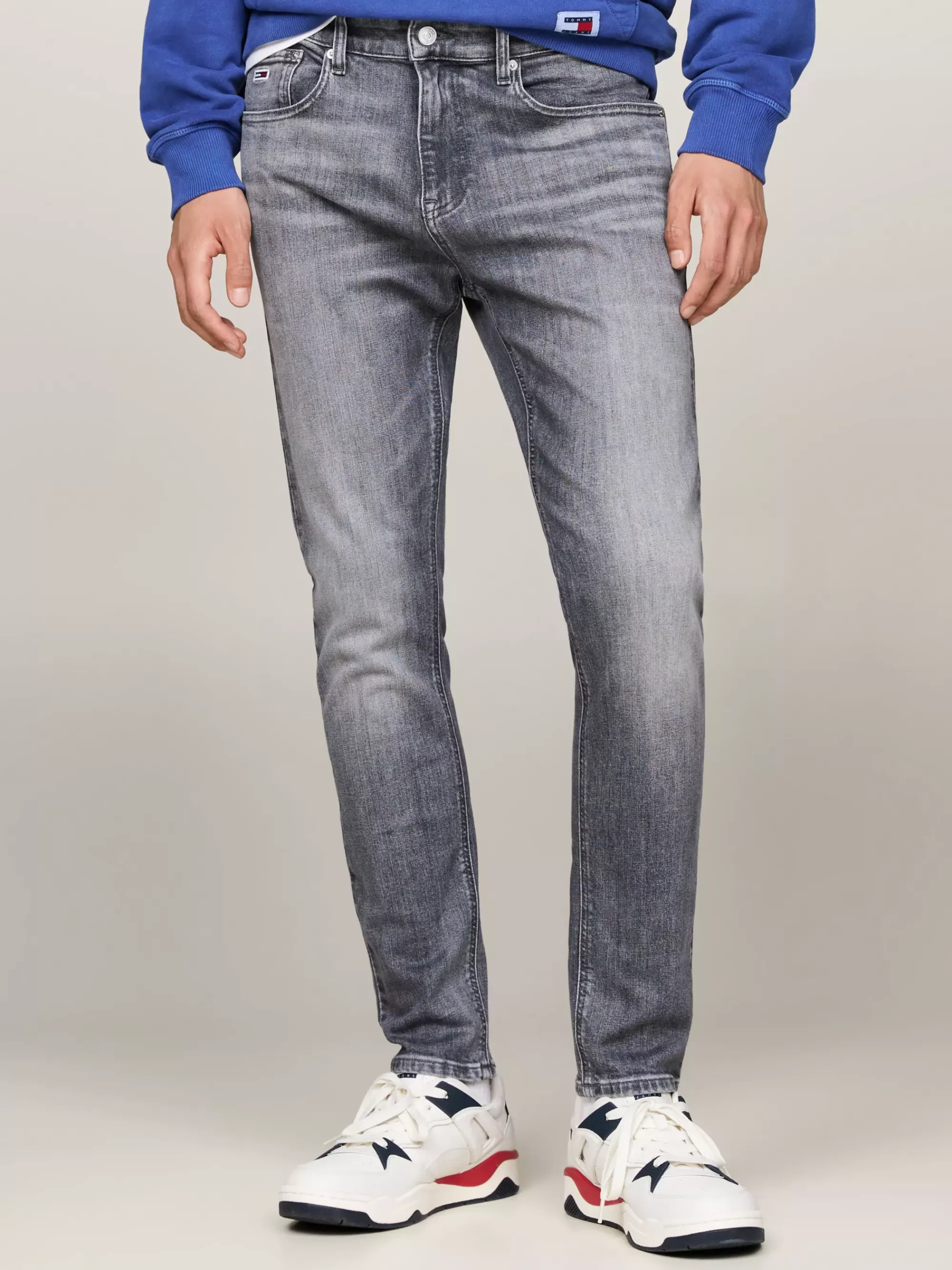 Jeans*Tommy Hilfiger Austin Faded Slim Tapered Jeans DENIM BLACK