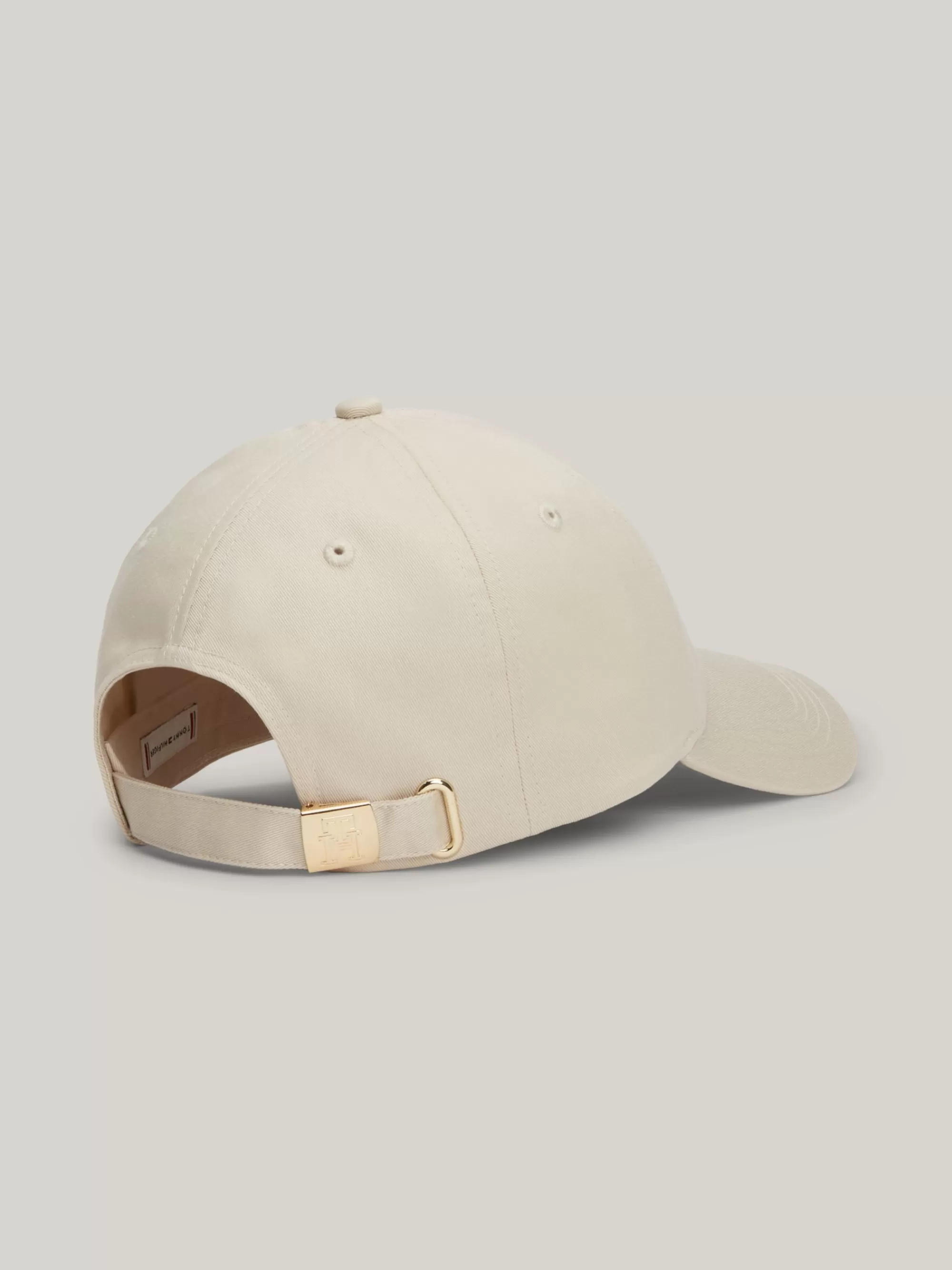 Petten | Mutsen & Sjaals*Tommy Hilfiger Baseballpet Met Metalen TH-monogram CLASSIC BEIGE