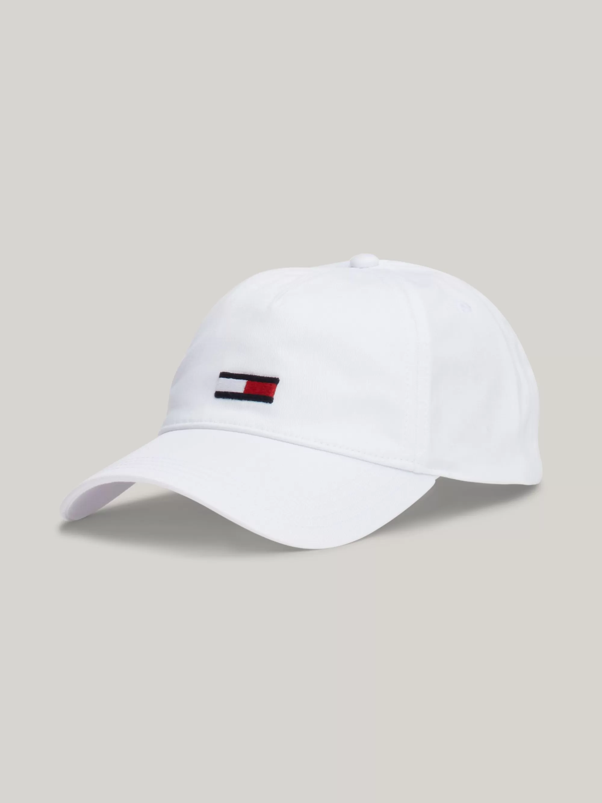 Petten | Mutsen, Handschoenen & Sjaals*Tommy Hilfiger Baseballpet Met Vijf Panelen En Vlag WHITE