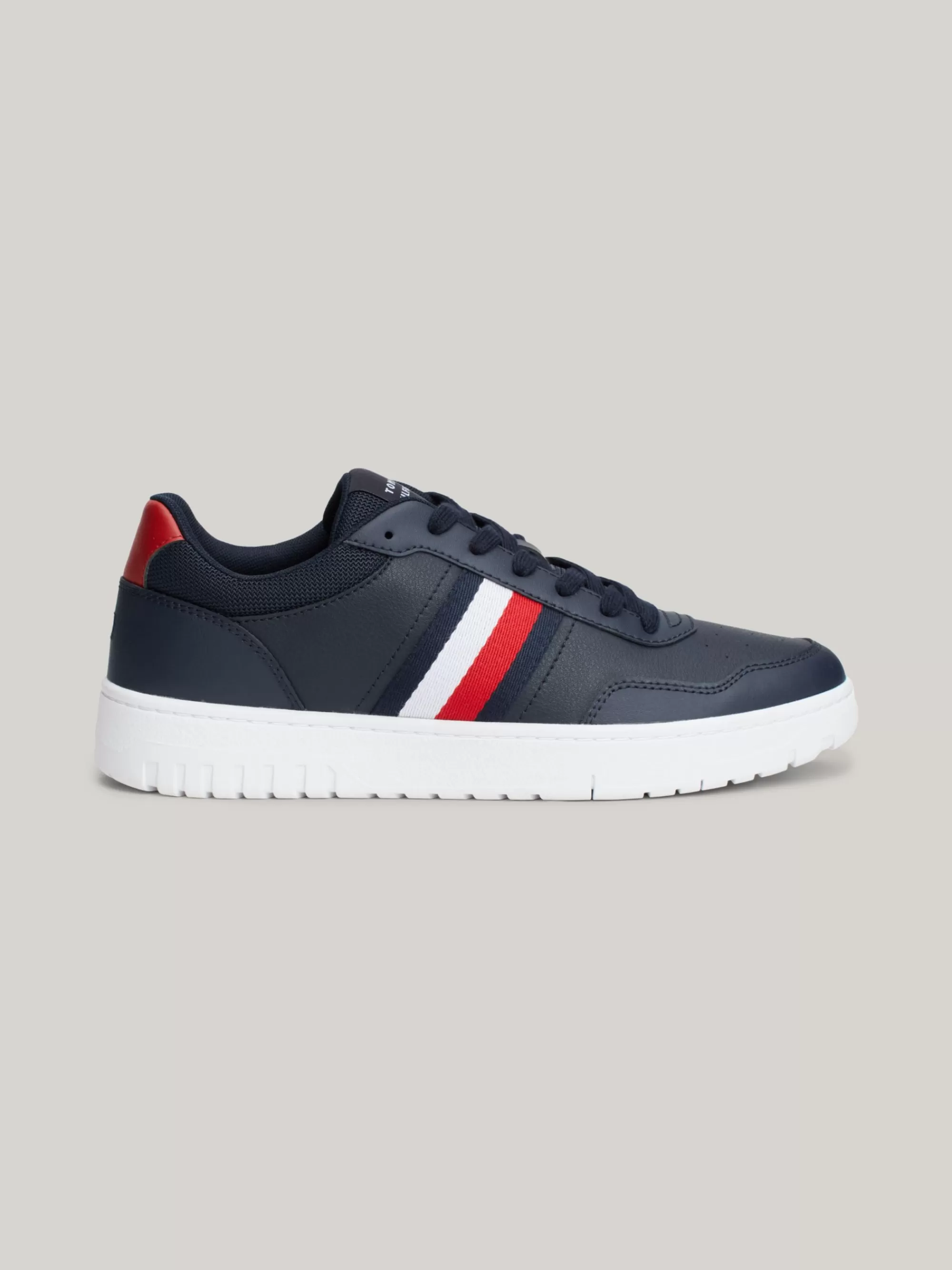 Sneakers*Tommy Hilfiger Basketbalsneaker Met Signature-tape DESERT SKY