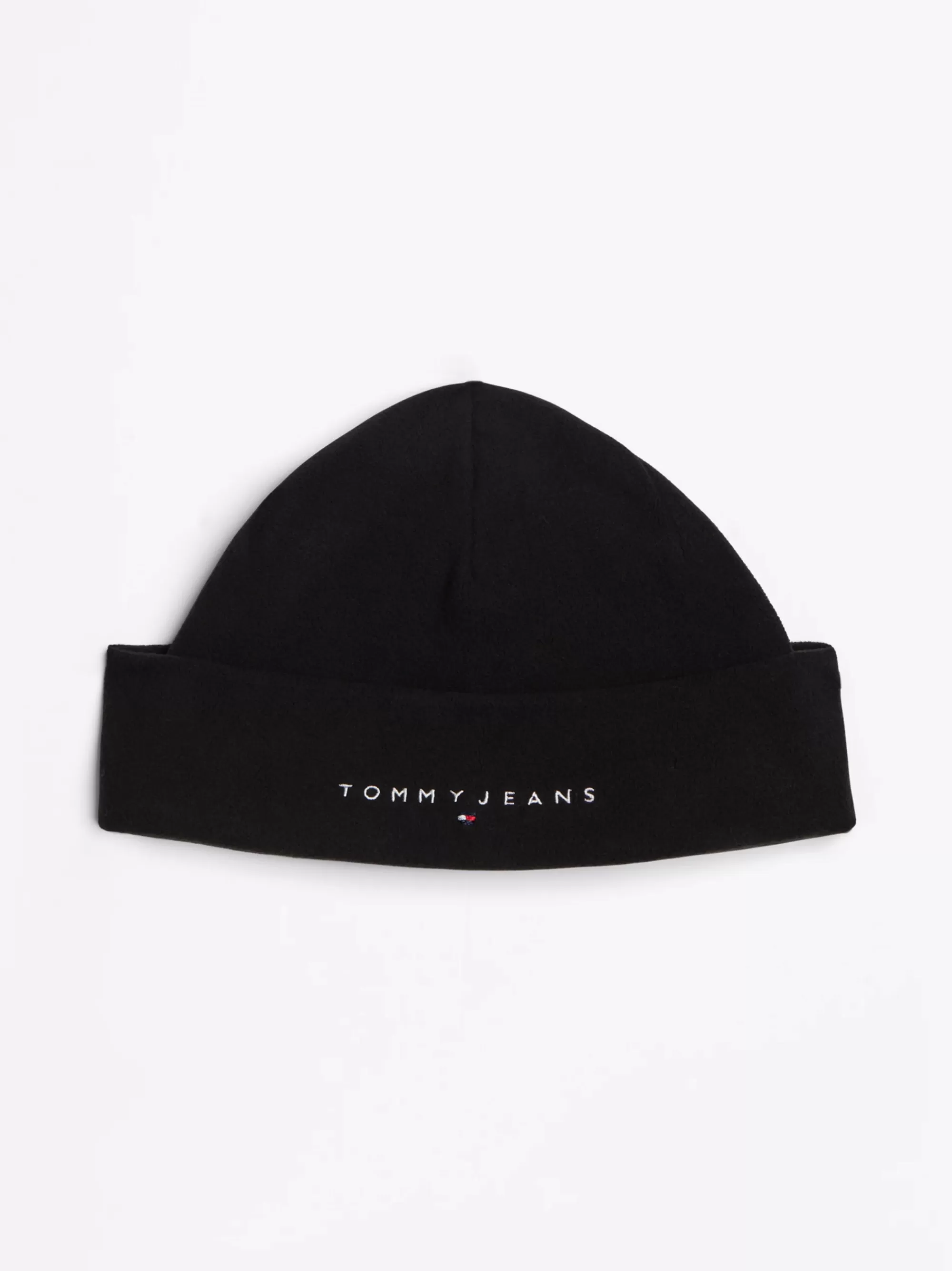 Mutsen | Mutsen, Handschoenen & Sjaals*Tommy Hilfiger Beanie Met Geborduurd Logo BLACK