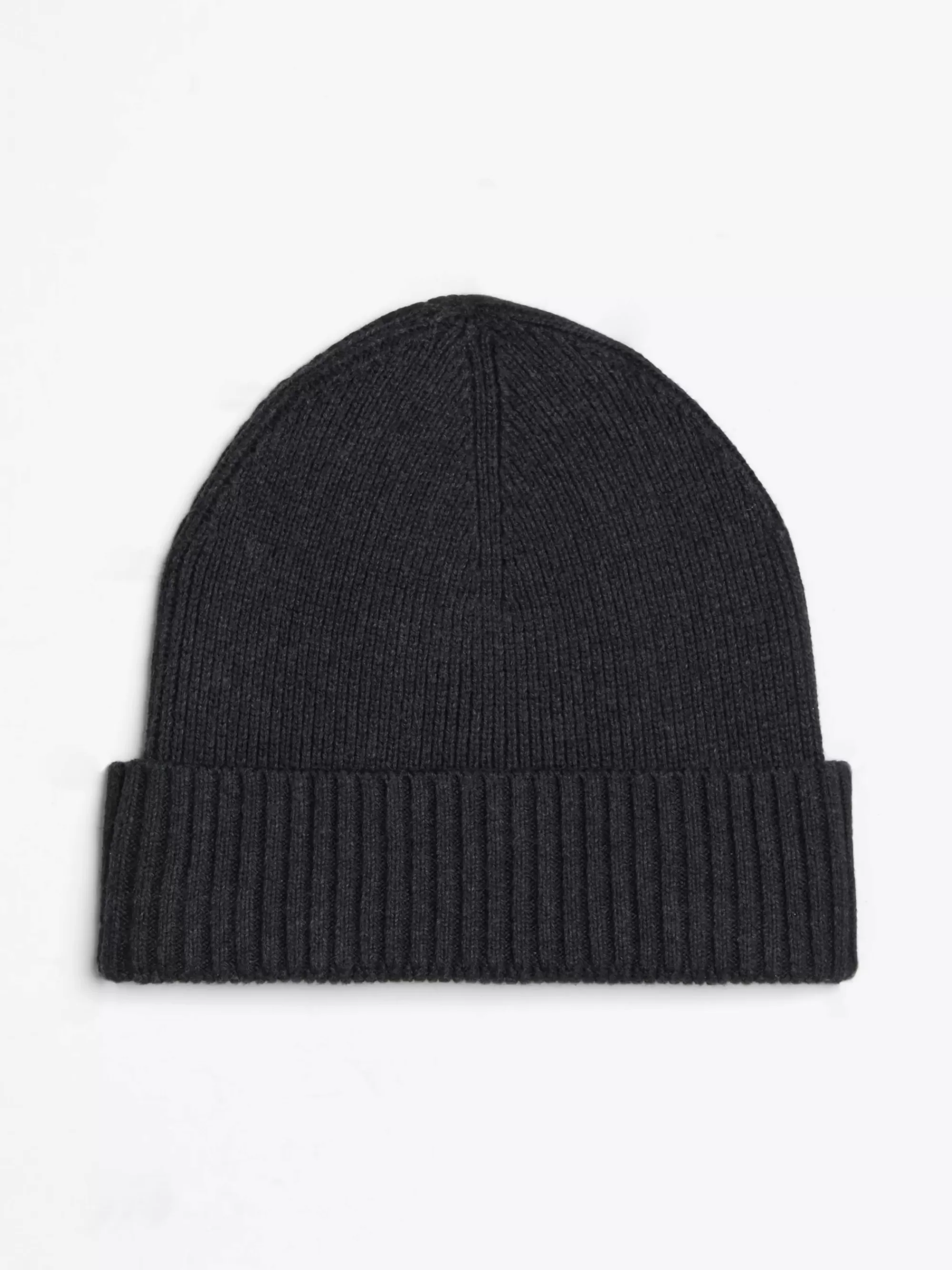 Mutsen | Mutsen, Handschoenen & Sjaals*Tommy Hilfiger Beanie Met Kasjmier En Hilfiger-vlag CHARCOAL GRAY