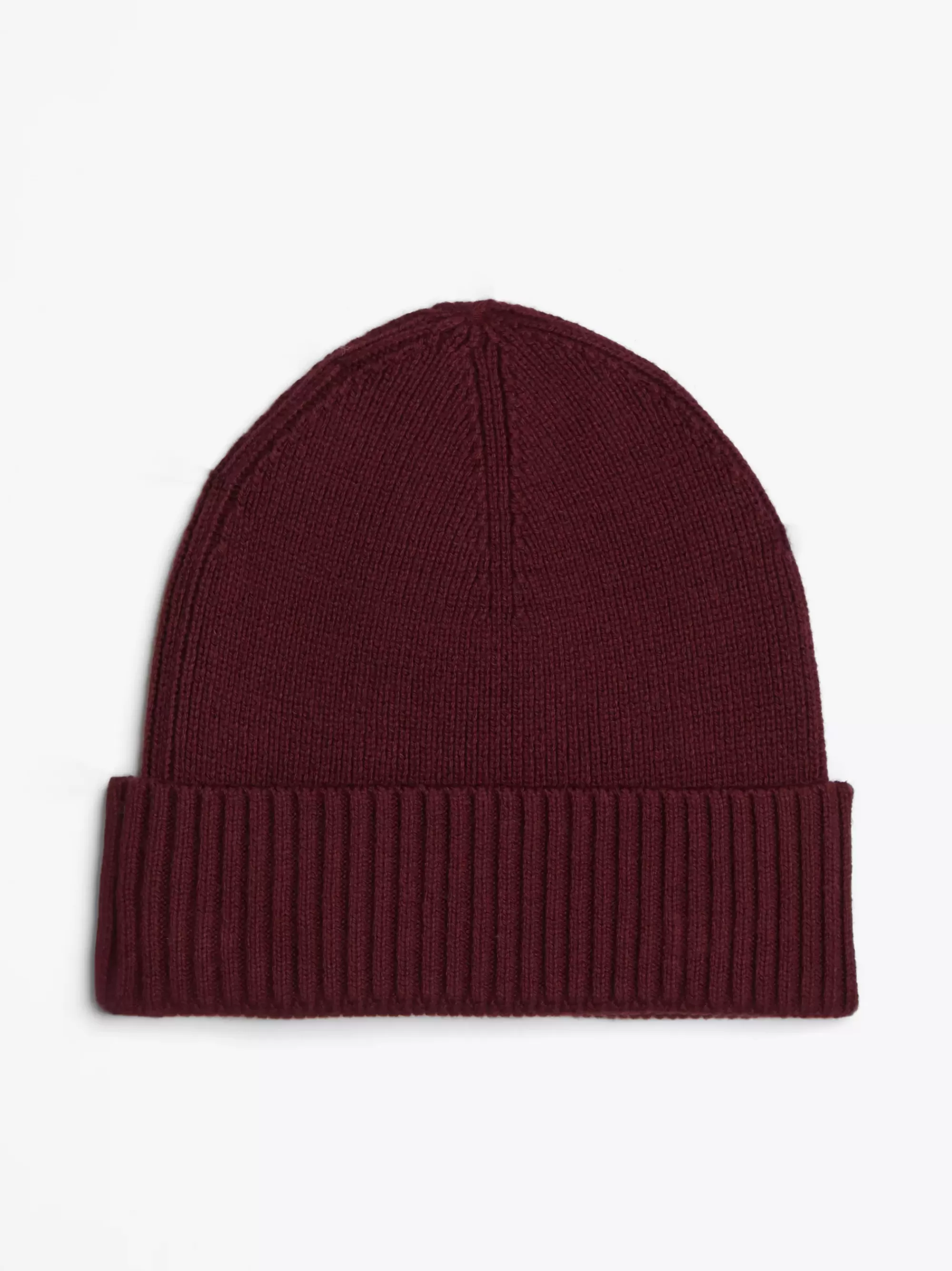 Mutsen | Mutsen, Handschoenen & Sjaals*Tommy Hilfiger Beanie Met Kasjmier En Hilfiger-vlag DEEP ROUGE