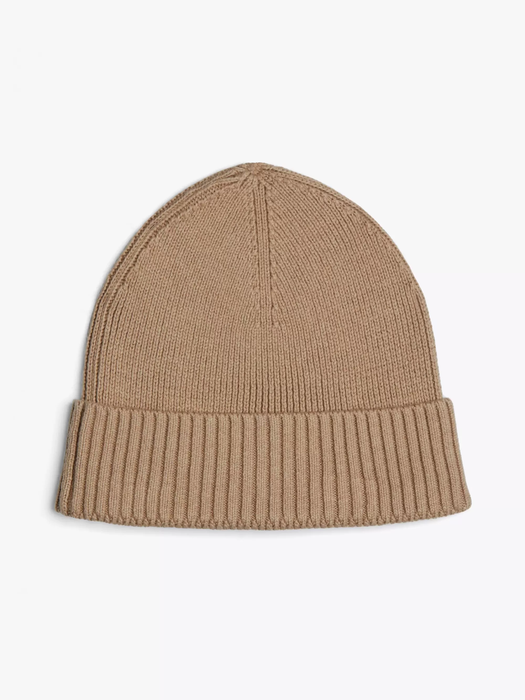 Mutsen | Mutsen, Handschoenen & Sjaals*Tommy Hilfiger Beanie Met Kasjmier En Hilfiger-vlag BEIGE