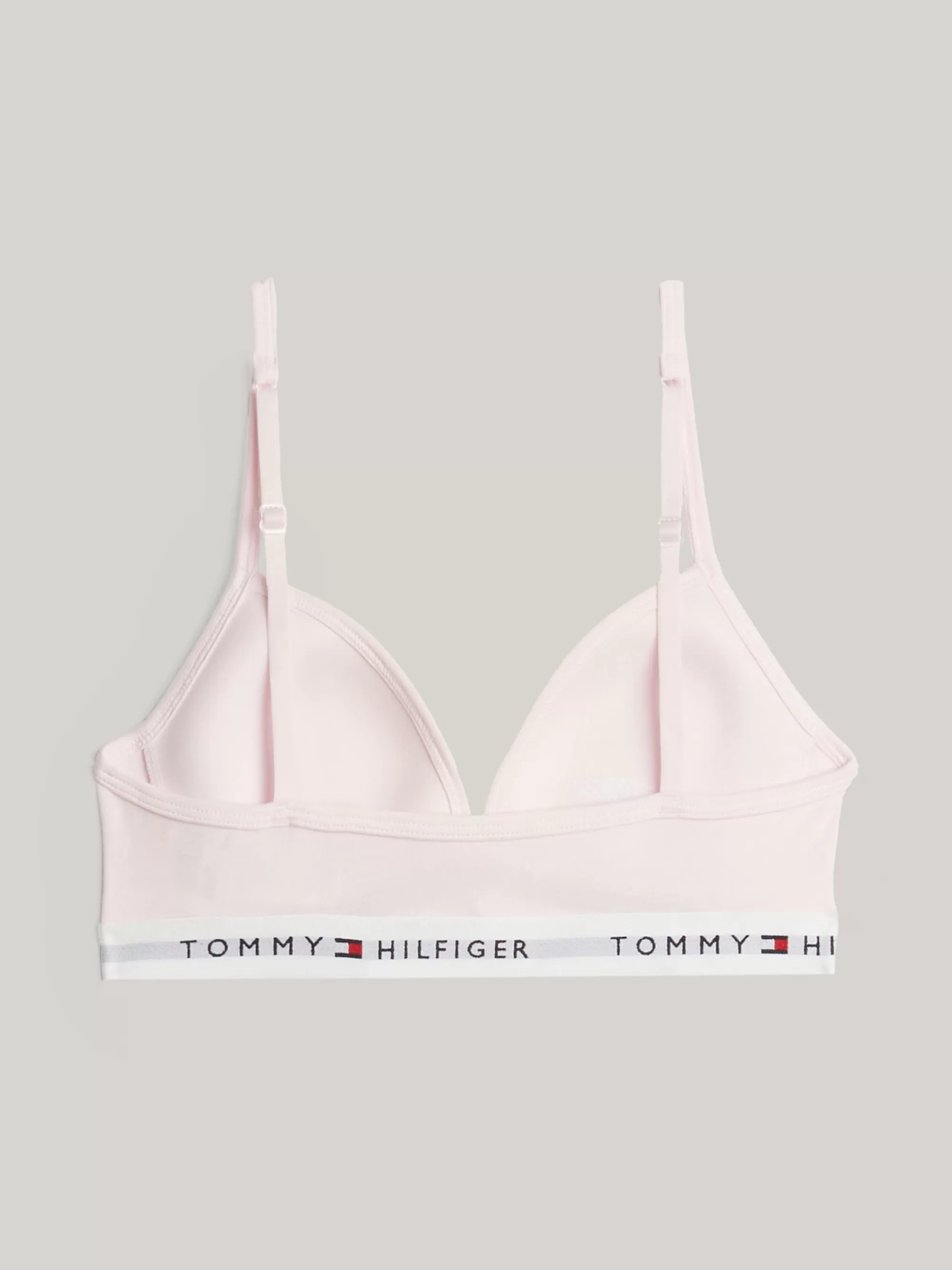 Ondergoed & Sokken*Tommy Hilfiger Bh Met Gewatteerde Triangelcups LIGHT PINK