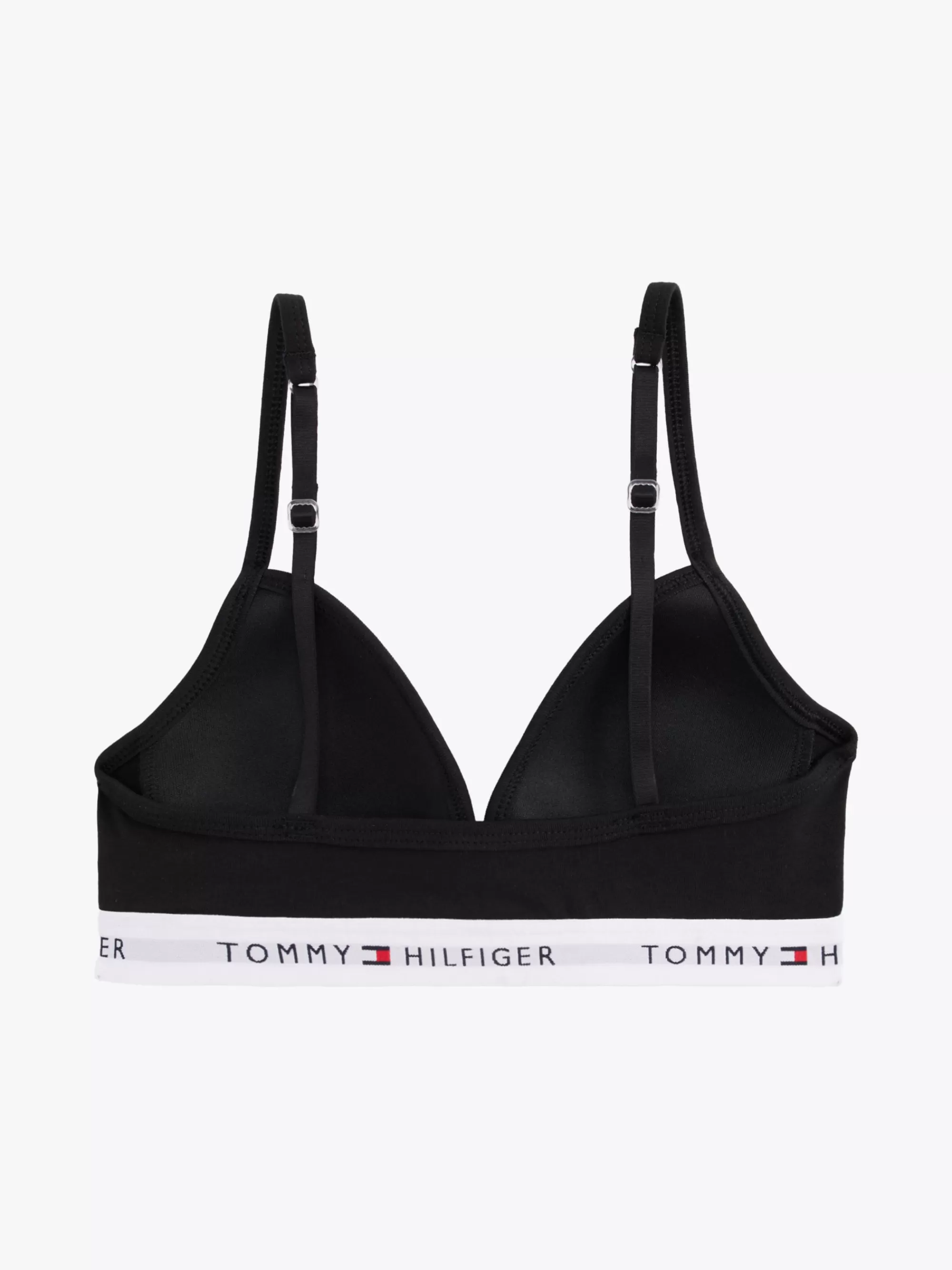 Ondergoed & Sokken*Tommy Hilfiger Bh Met Gewatteerde Triangelcups BLACK