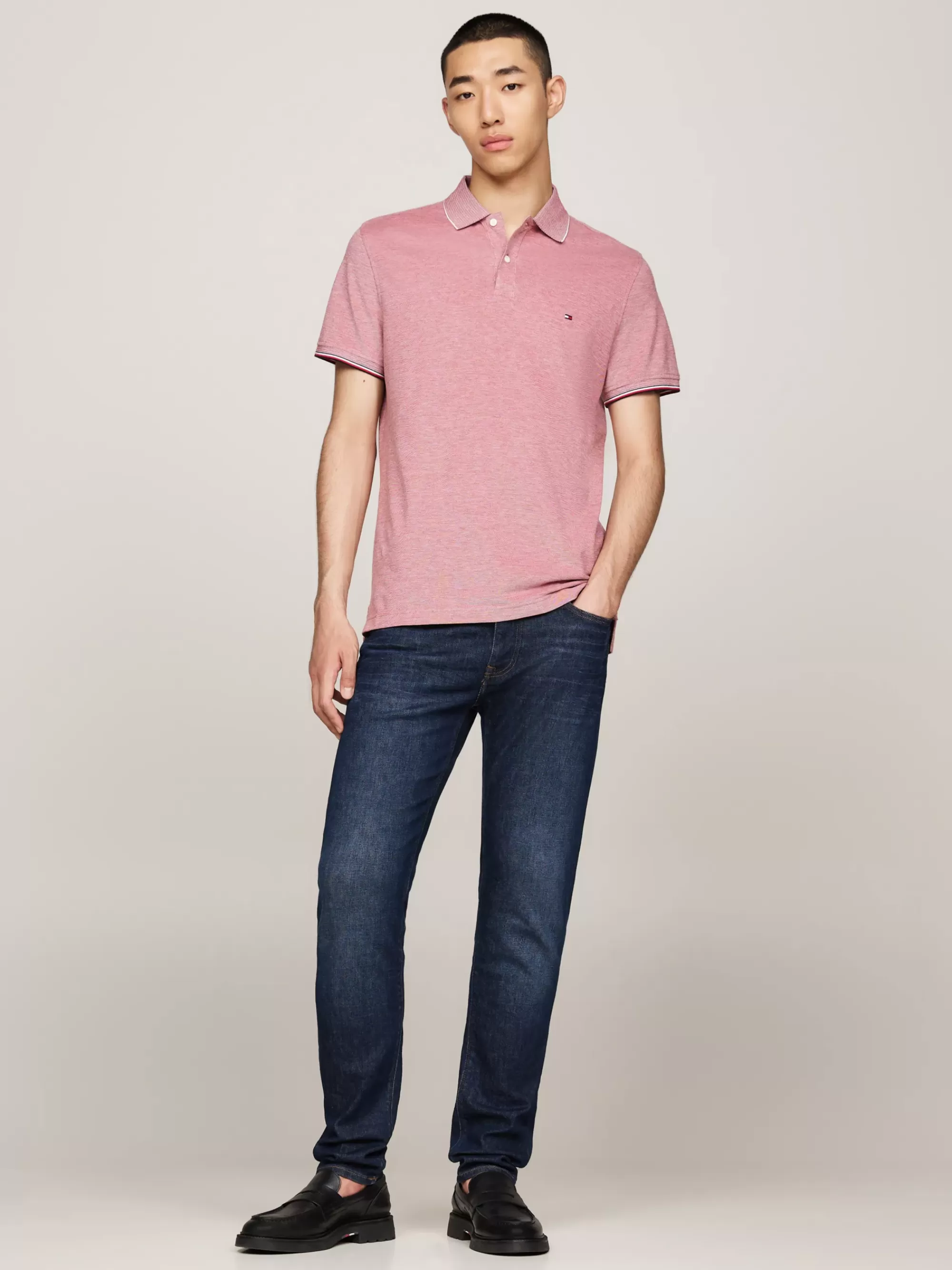Jeans*Tommy Hilfiger Bleecker Slim Jeans Met Fading BENTON BLUE