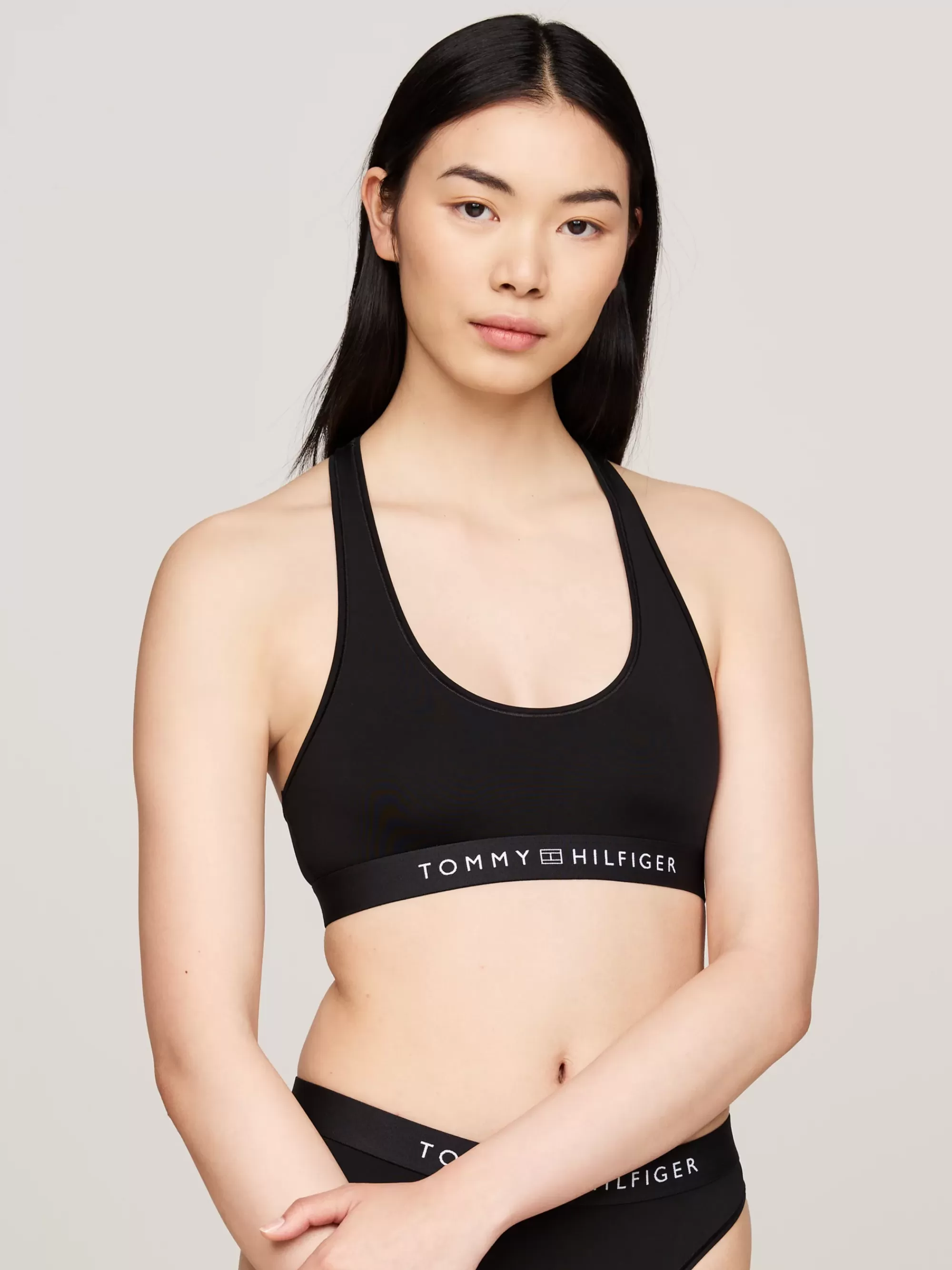 Bh's | Lingerie*Tommy Hilfiger Bralette Zonder Voering Met Logo BLACK