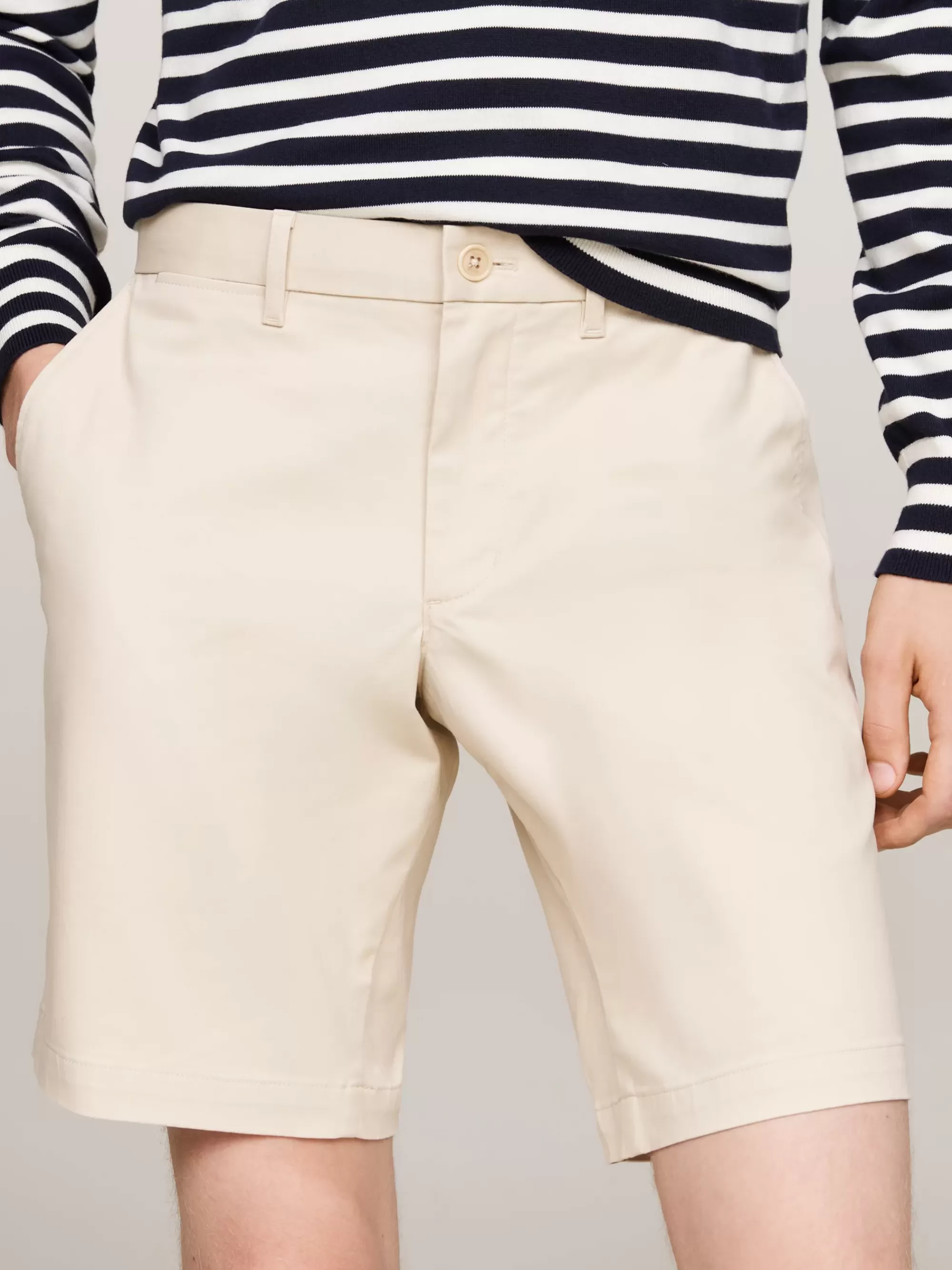 Korte Broeken*Tommy Hilfiger Brooklyn 1985 Chinoshort CLASSIC BEIGE
