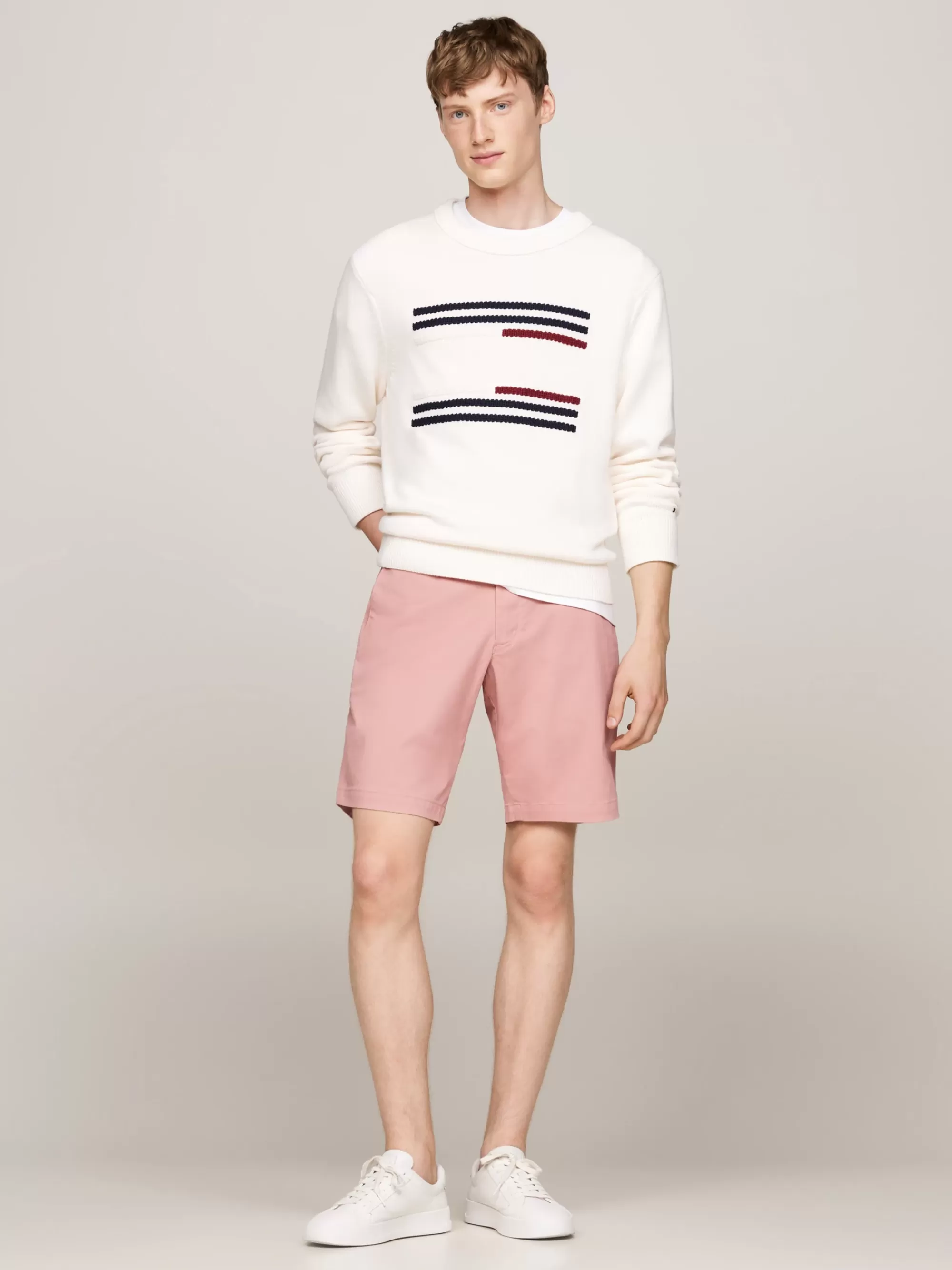 Korte Broeken*Tommy Hilfiger Brooklyn 1985 Chinoshort TERRA PINK