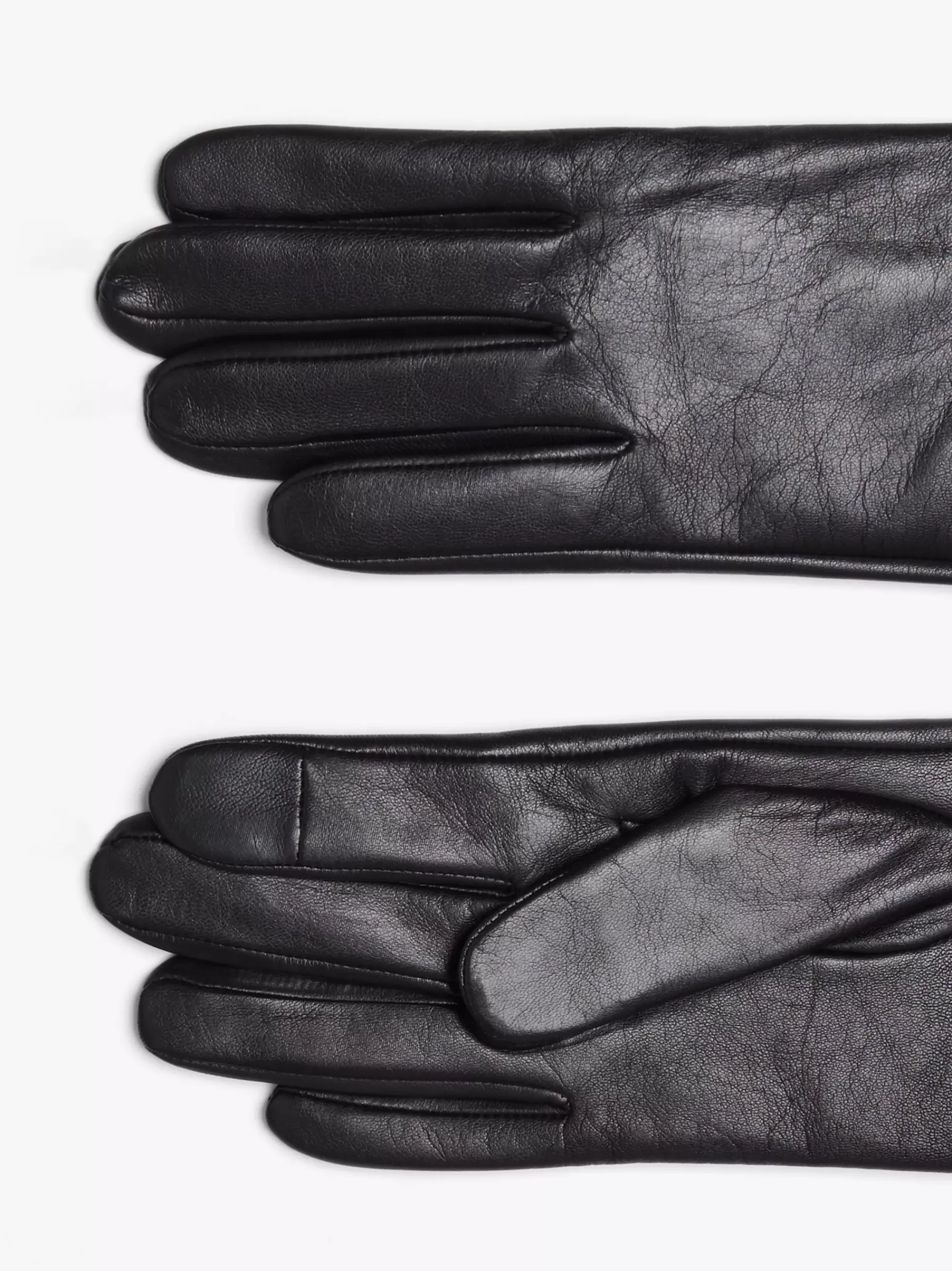 Mutsen & Sjaals | Handschoenen*Tommy Hilfiger Cadeauset Met Leren Handschoenen BLACK