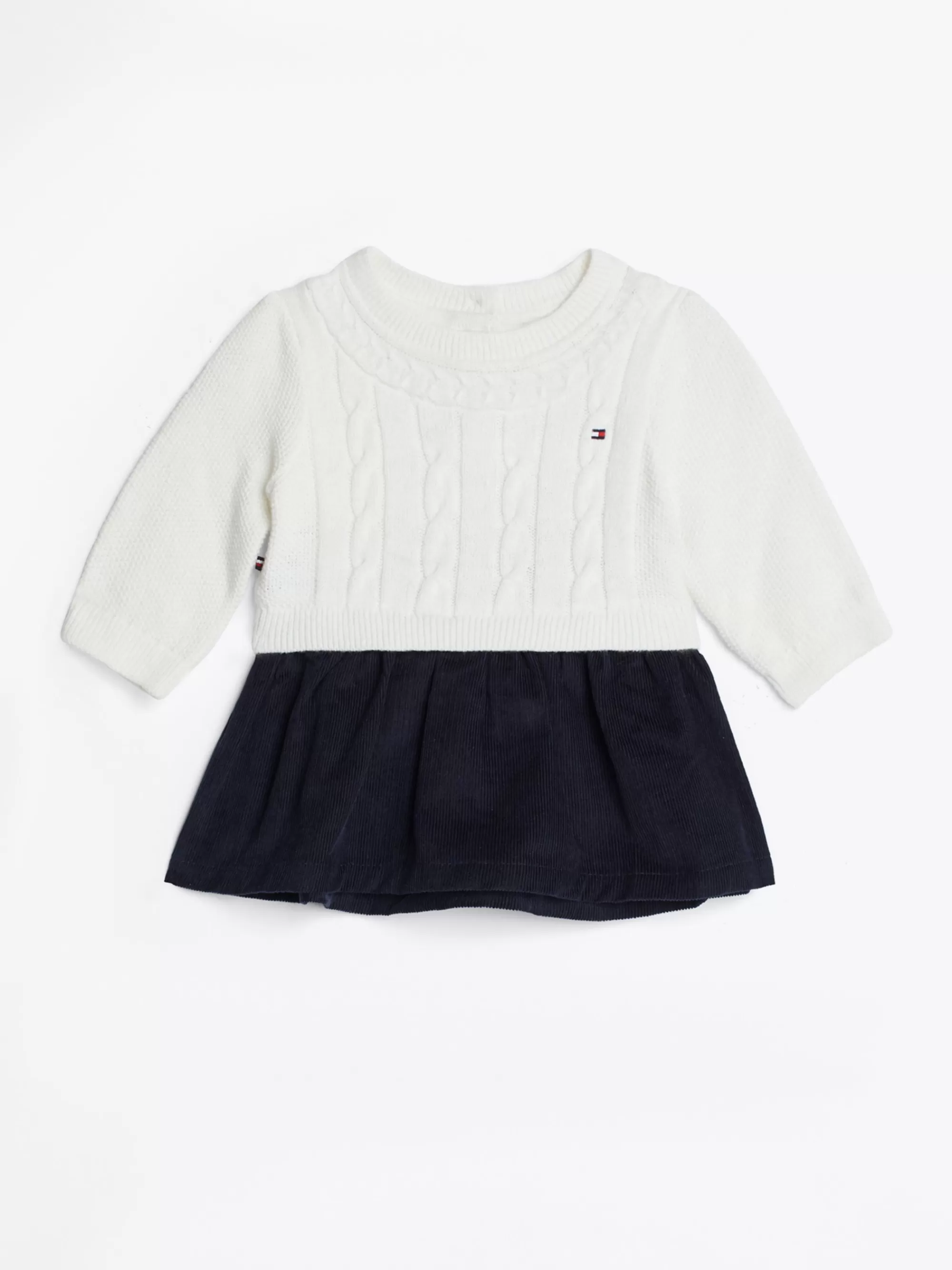 Meisjes | Jongens*Tommy Hilfiger Cadeauset Met Sweaterjurk IVORY PETAL