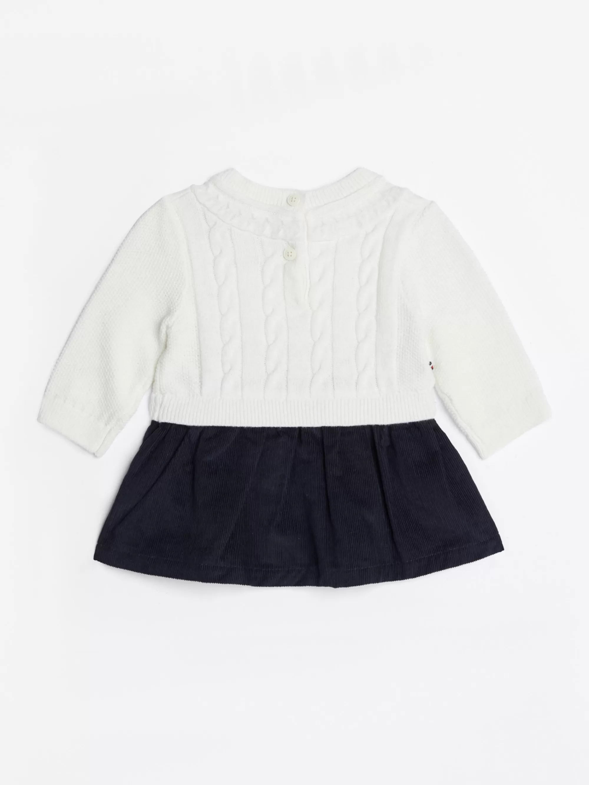 Meisjes | Jongens*Tommy Hilfiger Cadeauset Met Sweaterjurk IVORY PETAL